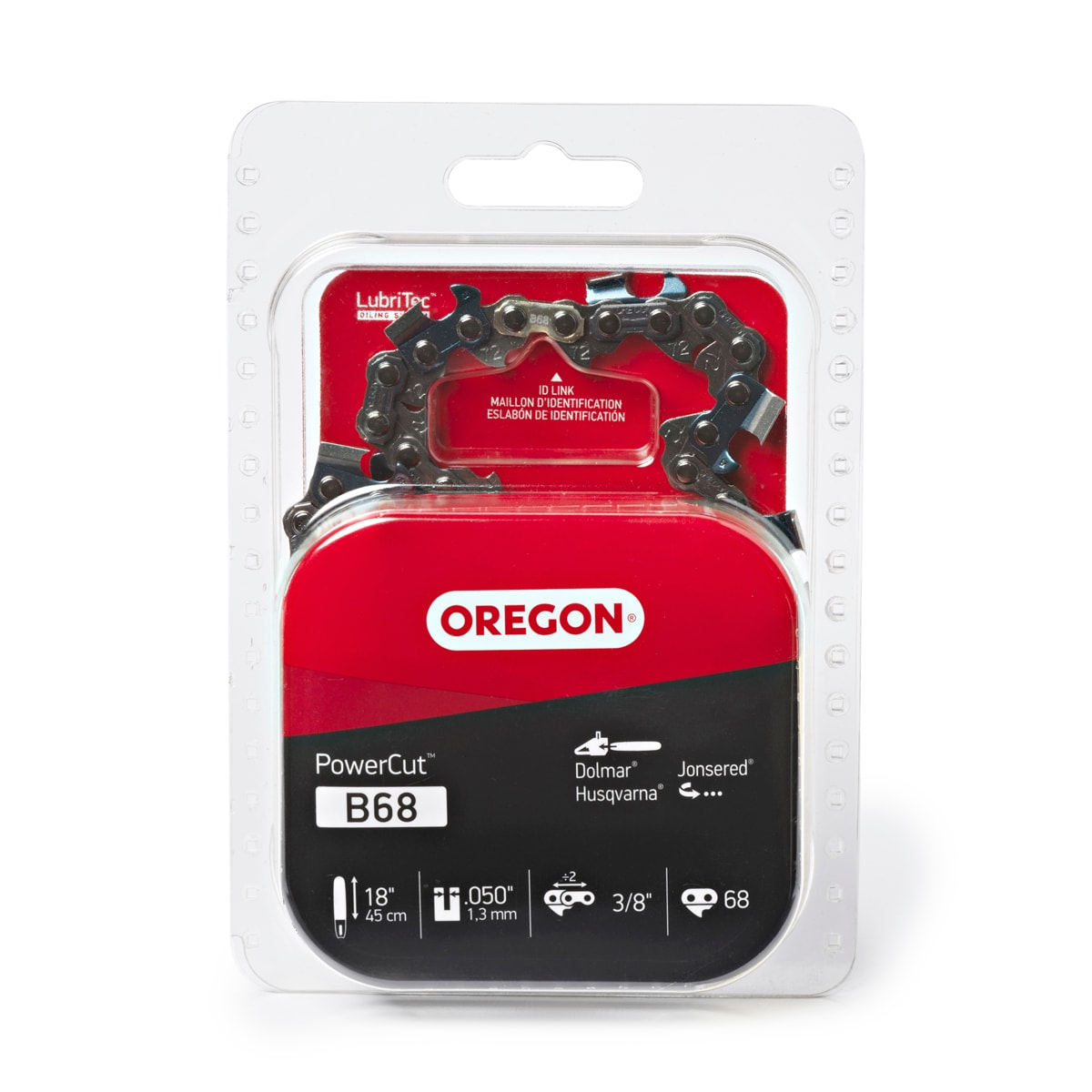 Oregon B68 68 Link Replacement Chainsaw Chain For 18-in, 0.05-in Gauge ...