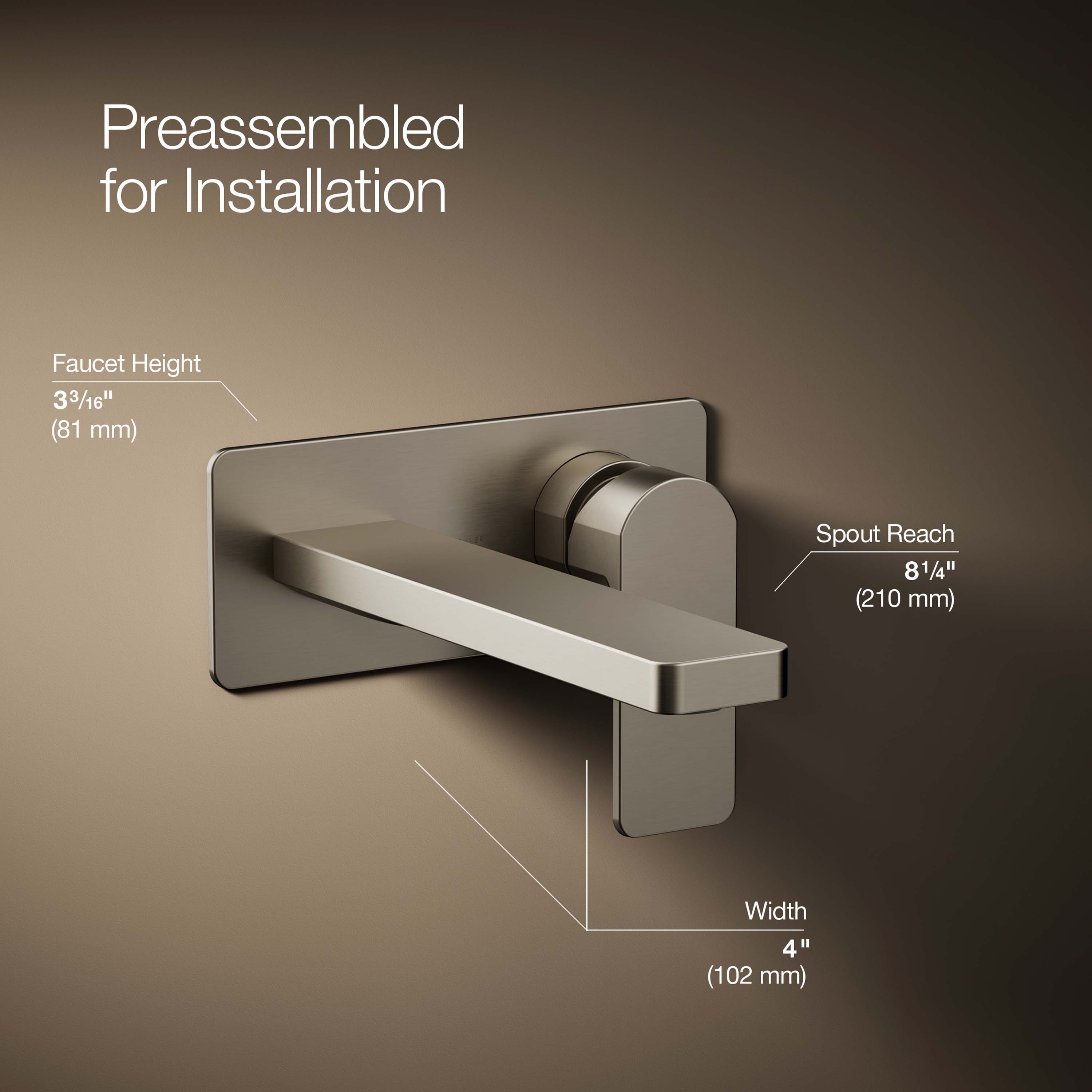 KOHLER K-22567-4-BN Lavatory-Faucets - View #4