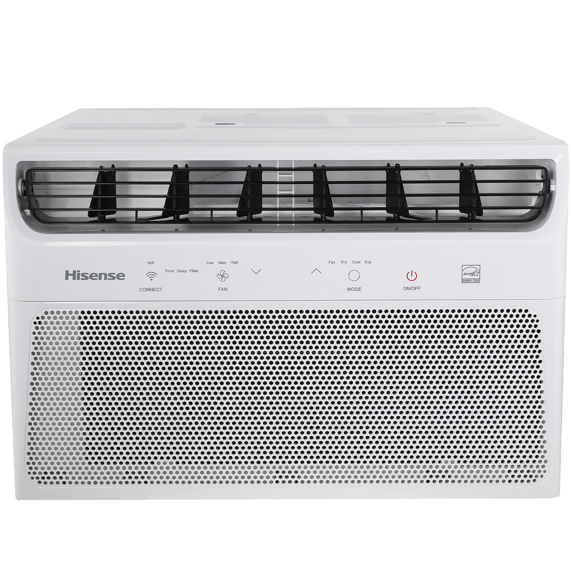 Hisense 350 Sq Ft Window Air Conditioner With Remote 115 Volt 8000 Btu Energy Star Wi Fi 8423