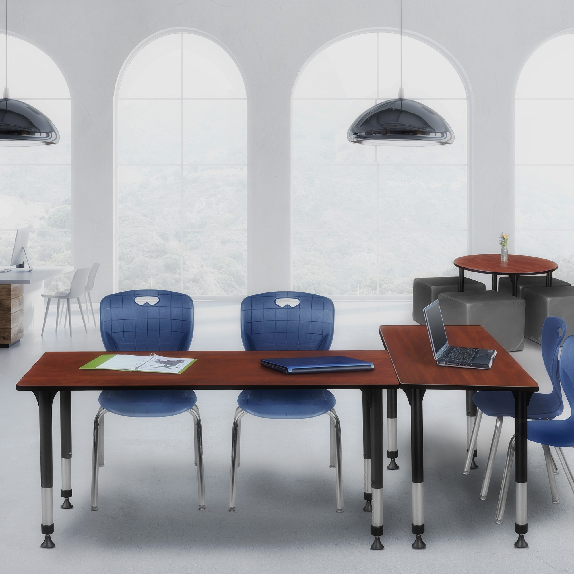Regency MT6624CHAPBK Office-Tables - View #6