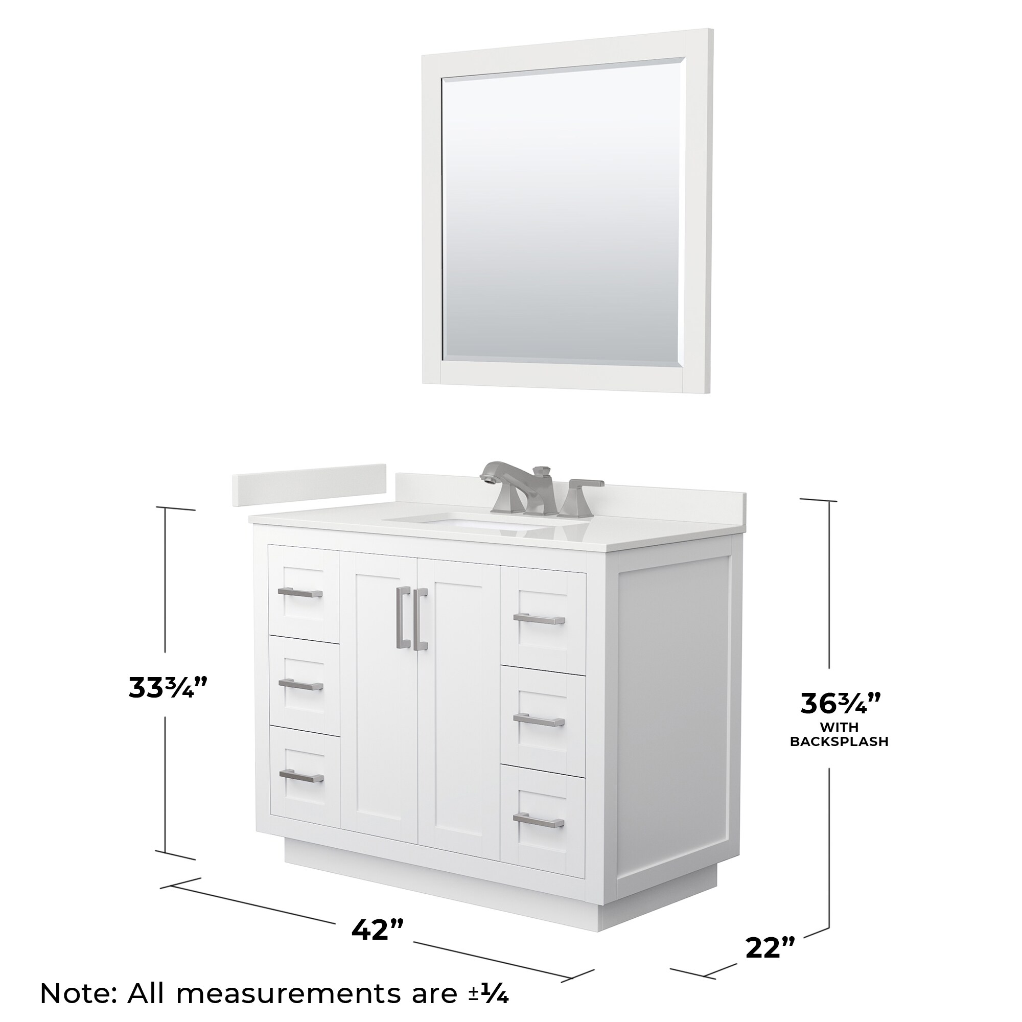 Wyndham Collection WCF292942SWHWQUS3M34 Bath-Vanity-Combo - View #6
