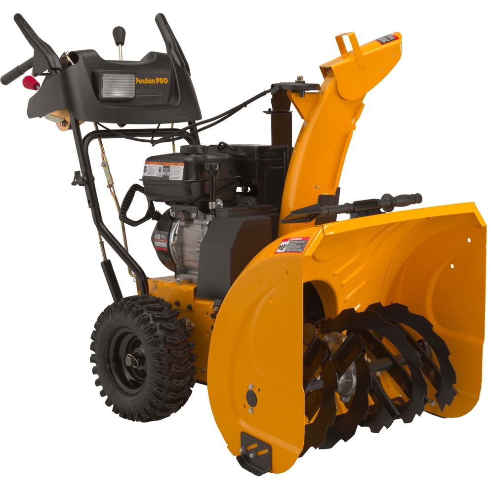 Poulan Pro 27in Twostage Selfpropelled Gas Snow Blower at