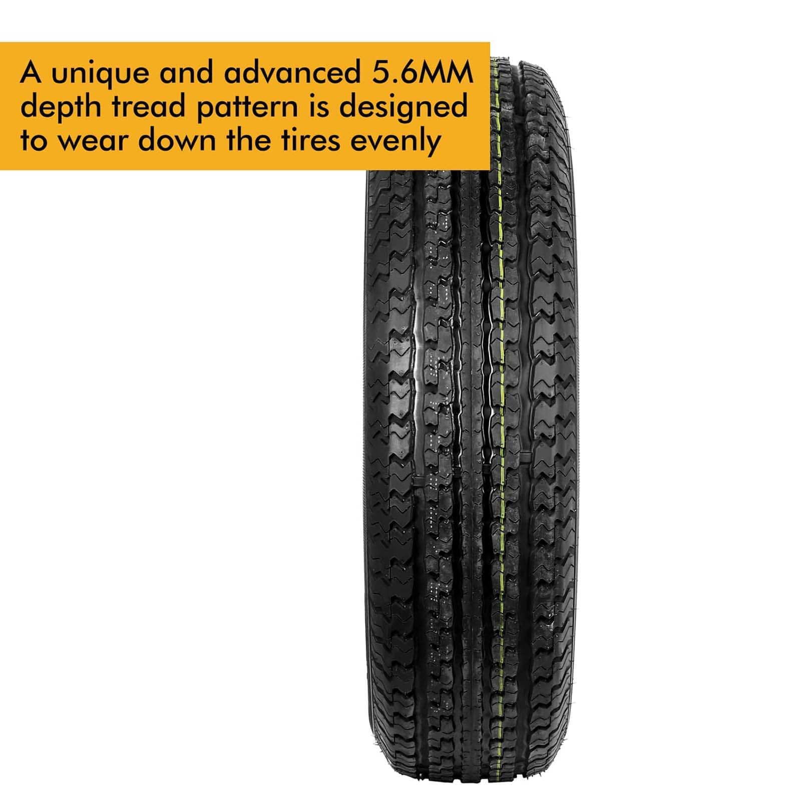 WEIZE TE-ST205/75R15-2-SFP Trailer-Towing-Accessories - View #2