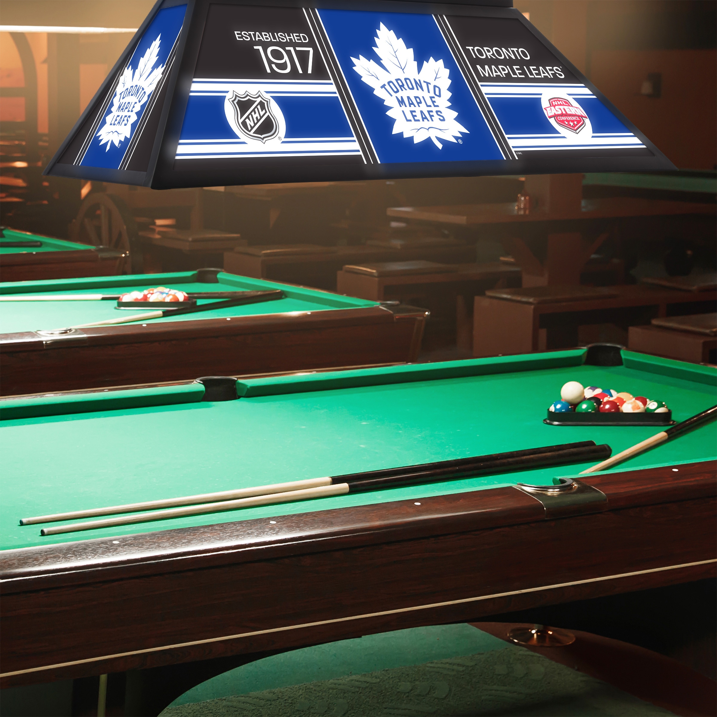 Trademark Gameroom NHL4400-TML-PCH Pool-Table-Lighting - View #2