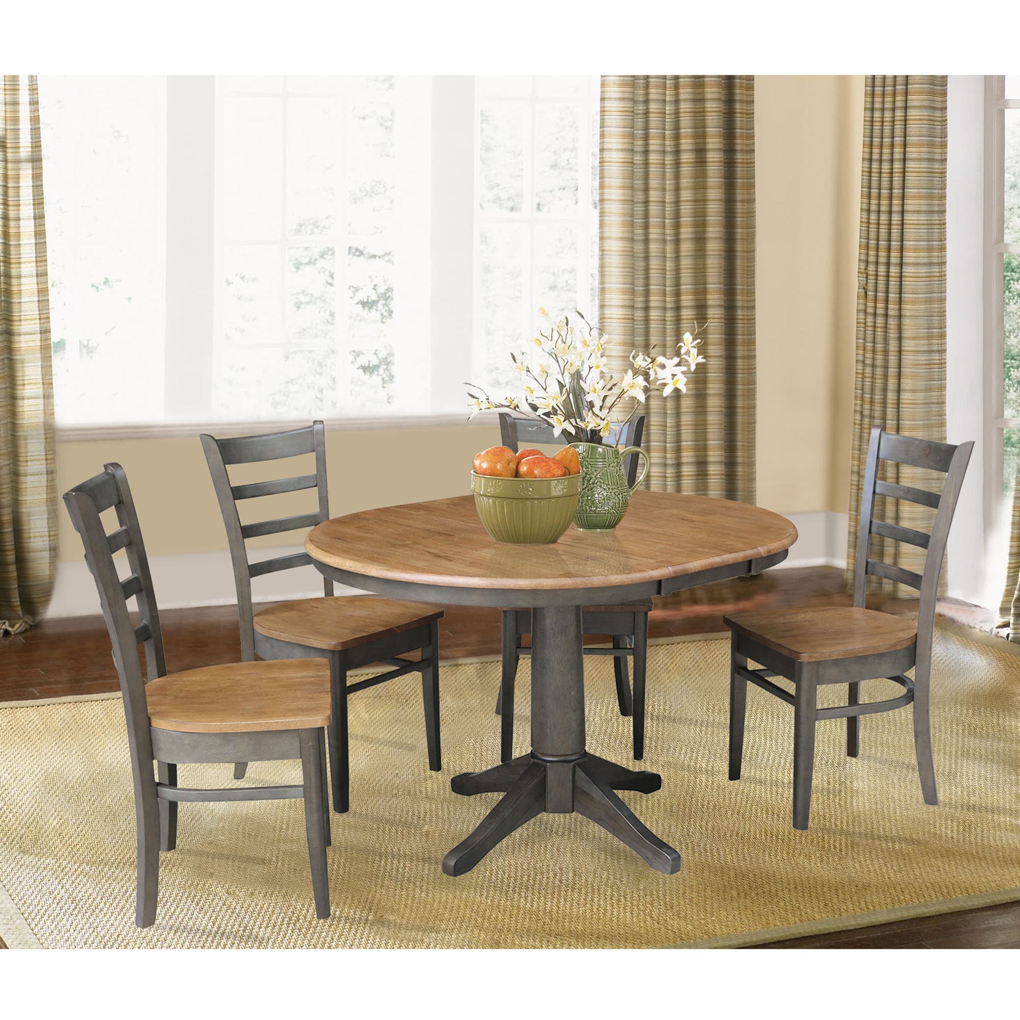 International Concepts K45-36RXT-27B-C617-4 Dining-Sets - View #2
