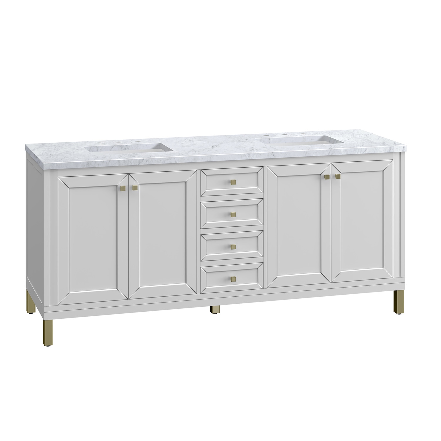 James Martin Vanities 305-V72-GW-3CAR Bath-Vanity-Combo - View #5