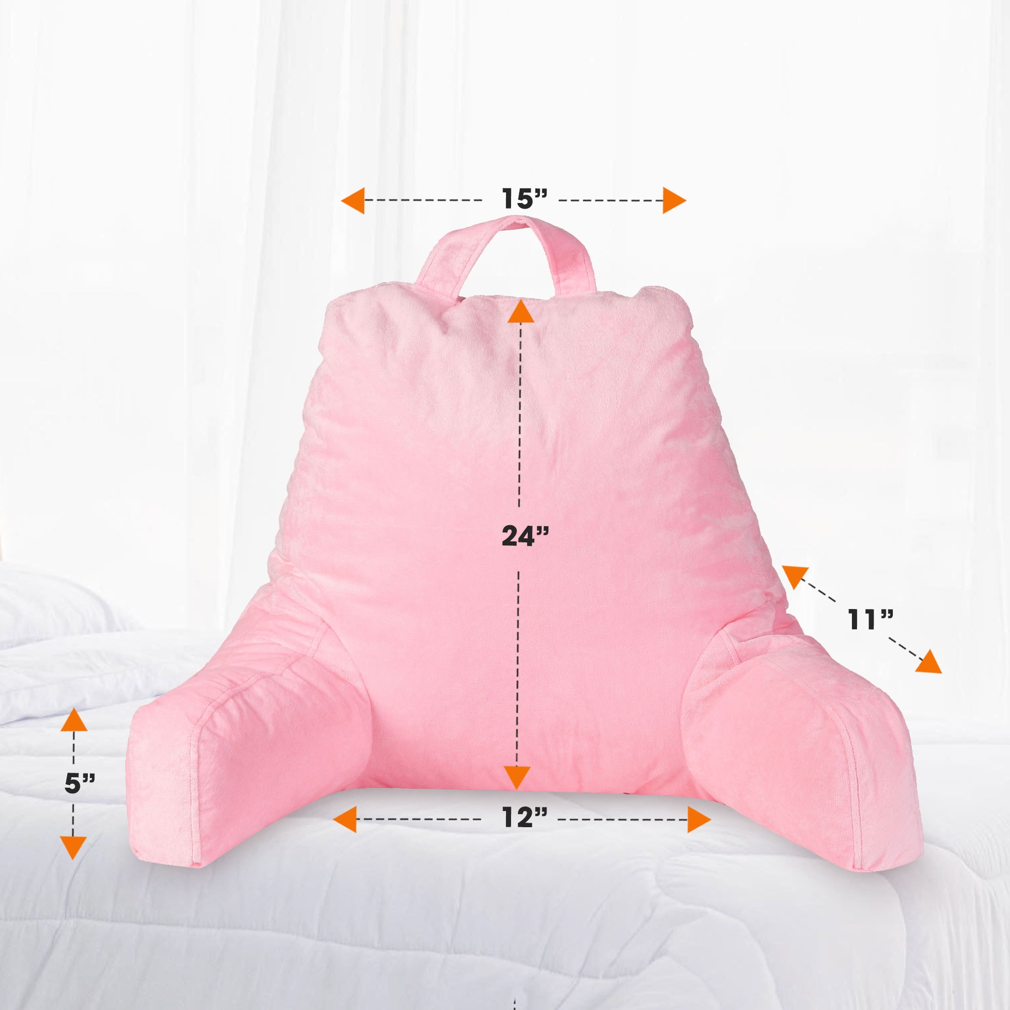 Cheer Collection CC-TVPL-PK Accent-Pillows - View #3