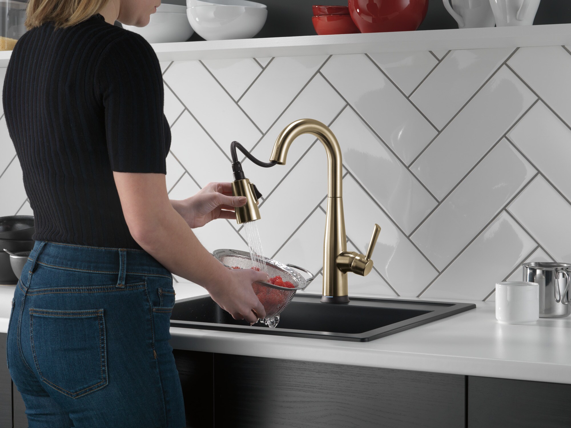 Delta 9913T-CZ-DST Kitchen-Faucets - View #12