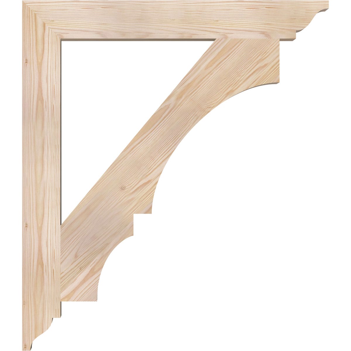 Ekena Millwork BKT04X28X32BOA01SDF Exterior-Brackets-Braces - View #3