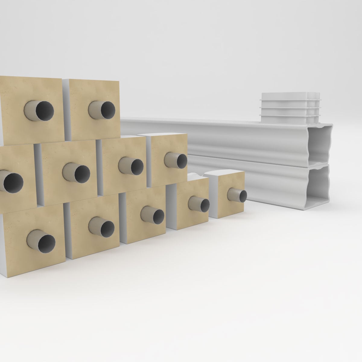 Ekena Millwork BALK38X072BRG railings - View #6