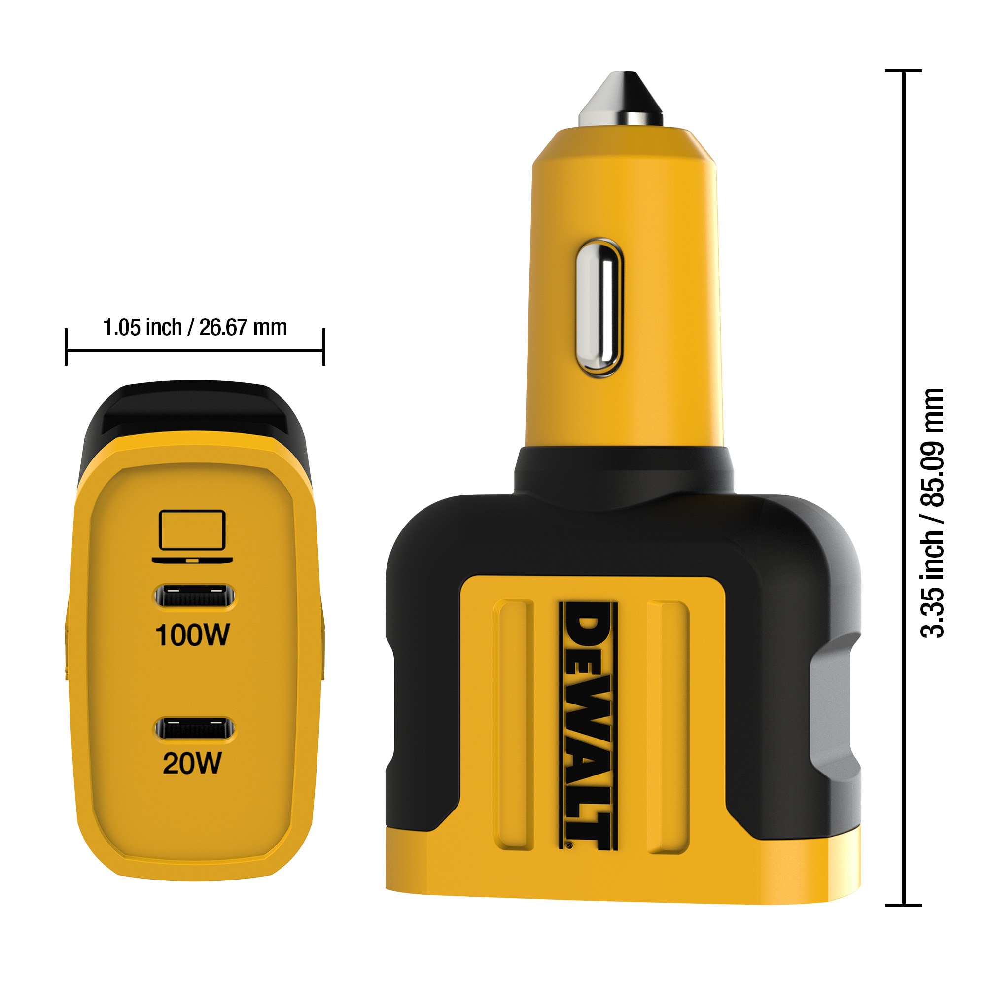 DEWALT 141 0484 DW2 Mobile-Device-Chargers - View #3