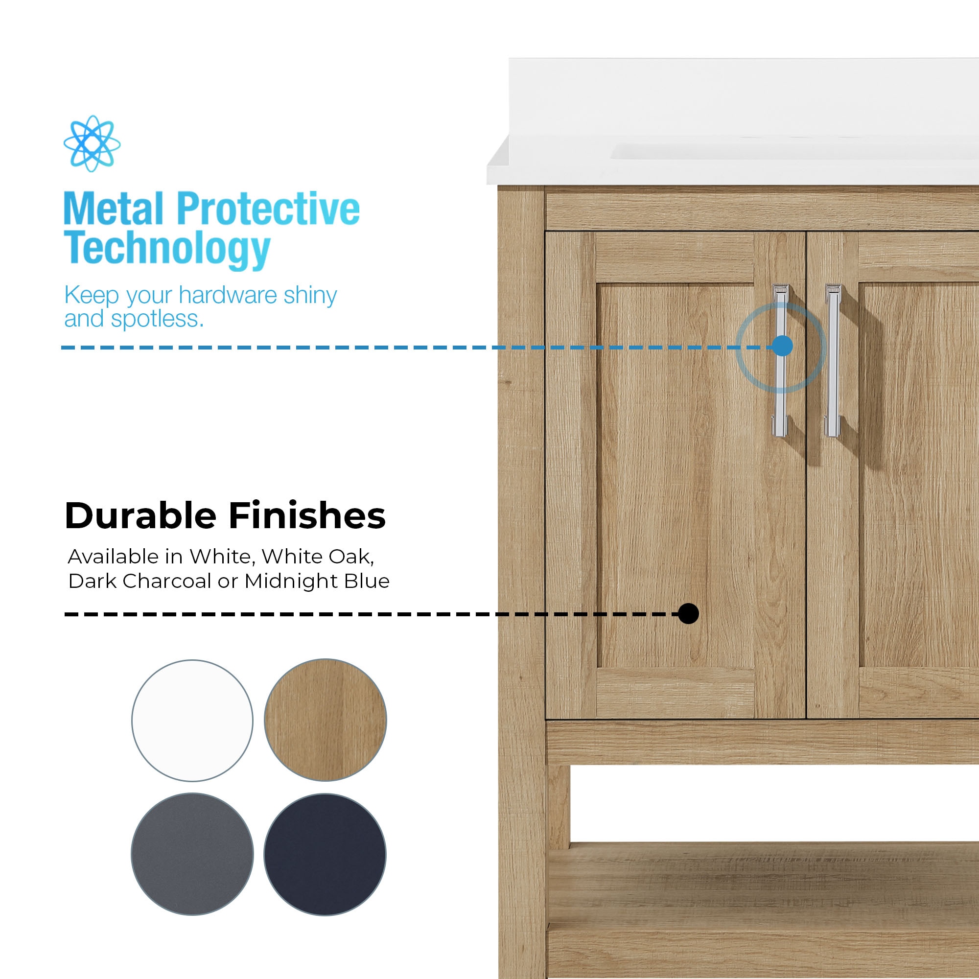 OVE Decors 15VVAR-ALBU24-124 Bath-Vanity-Combo - View #8