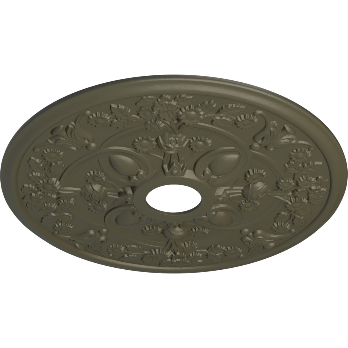 Ekena Millwork CM30ROWHF Ceiling-Medallions - View #2
