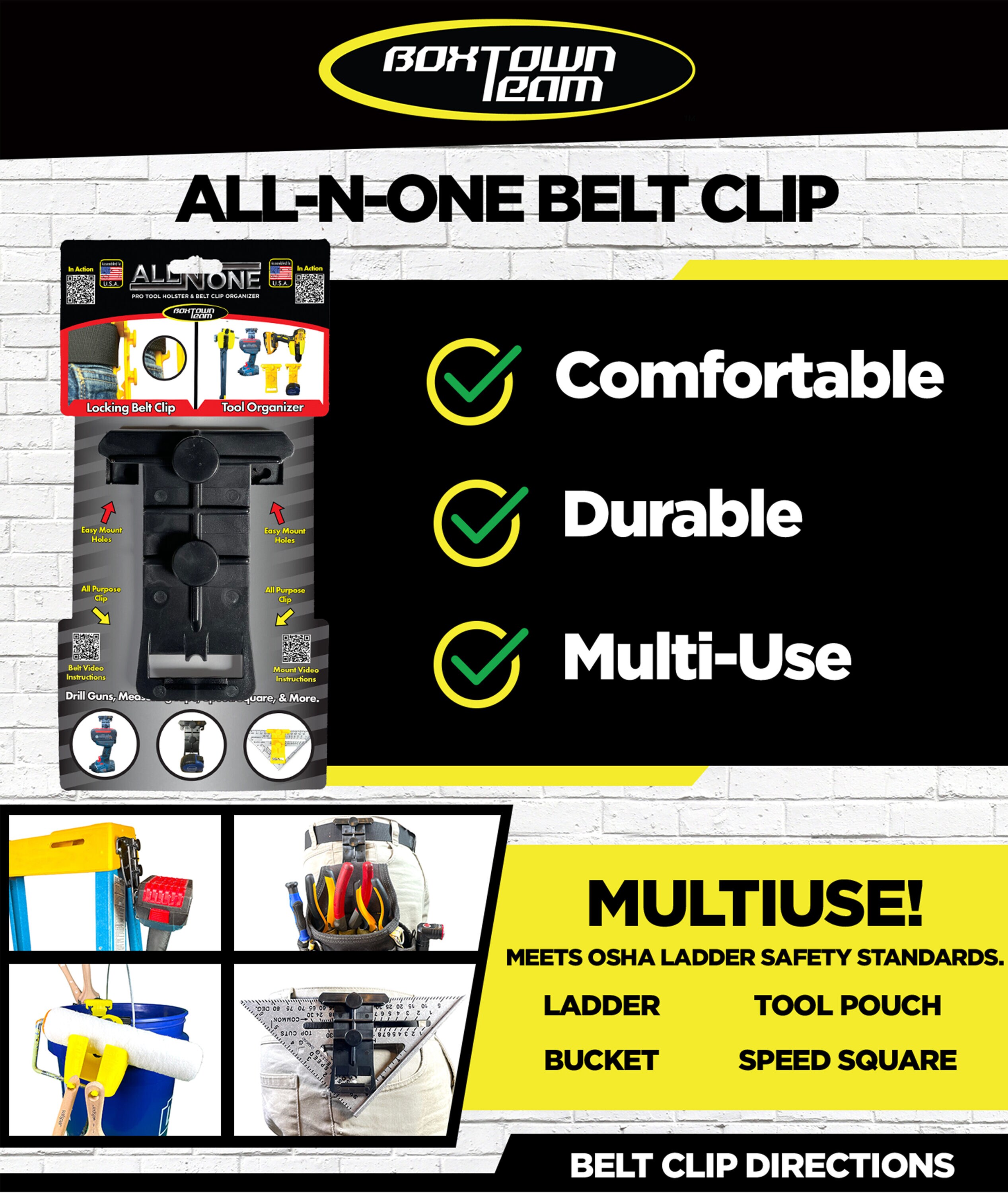 Boxtown Team ANOBC-B Tool-Belt-Bag-Accessories - View #2