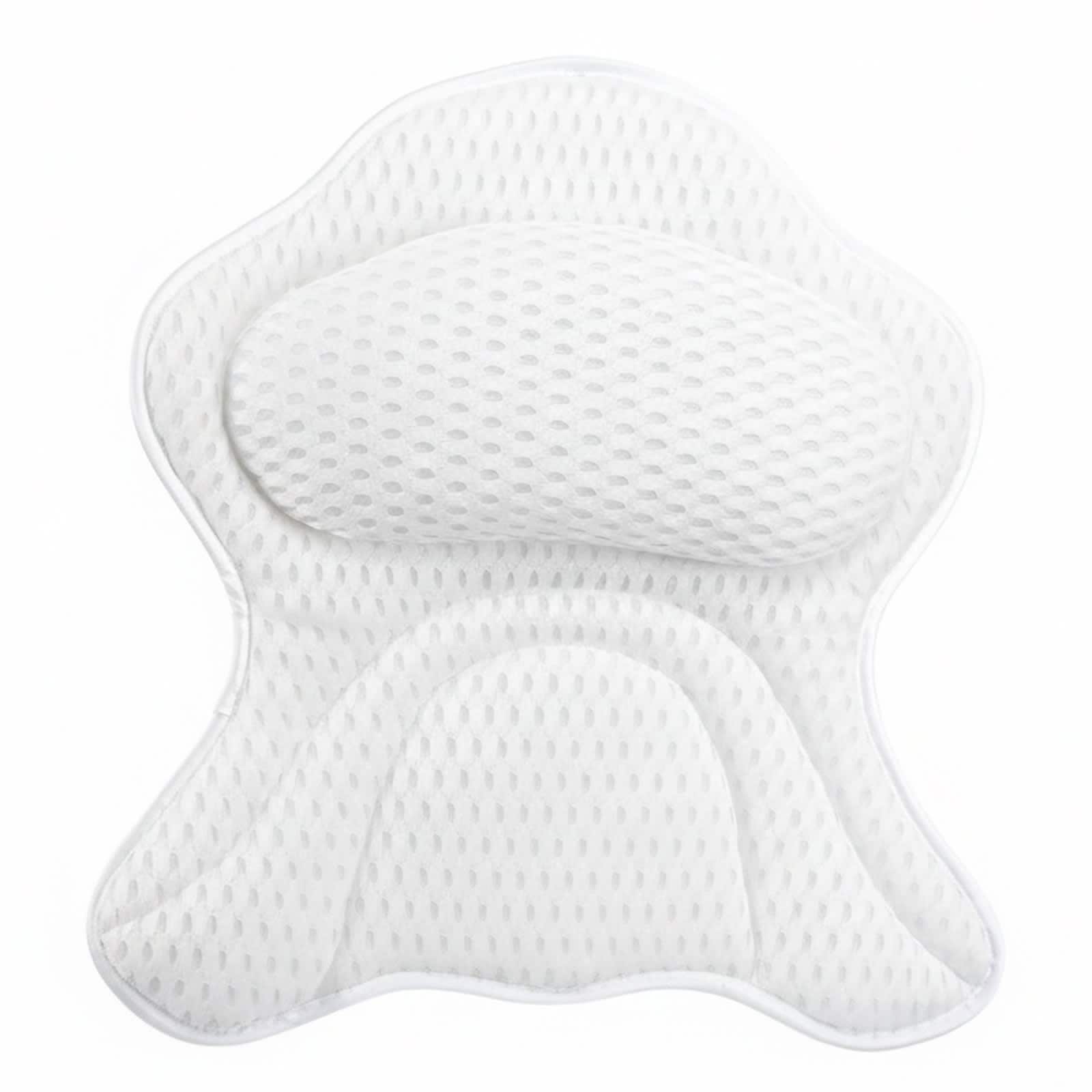 Bach&Berg® Luxury Waterproof Bath Pillow For Head, Neck And Back Support | With 7 Non-Slip Suction Cups | Fits All Bathtubs | Perfect Accessory For Bathroom And Home Spa - View #2