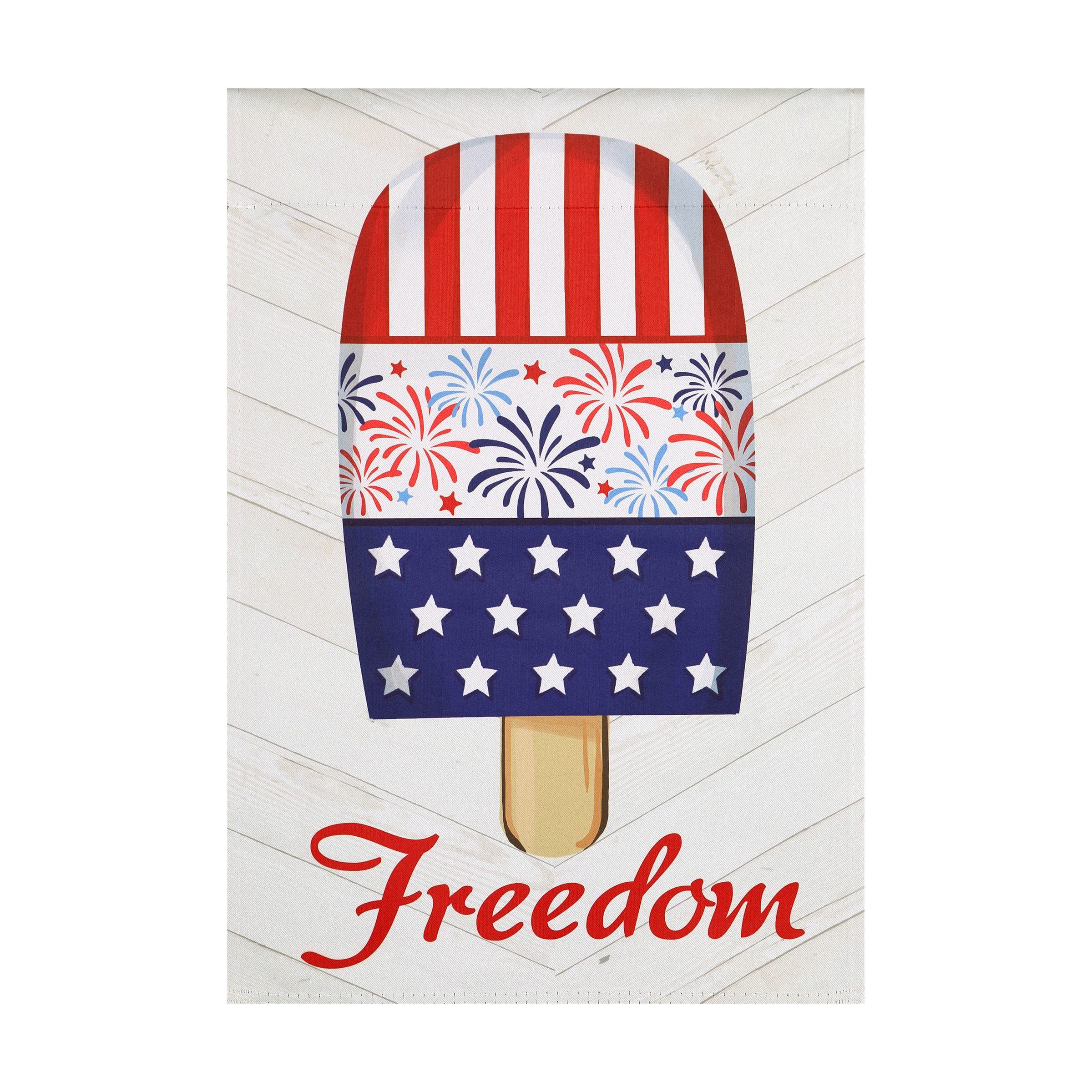 Style Selections ZLW14S12355 1-ft W x 1.5-ft H Patriotic Garden flag
