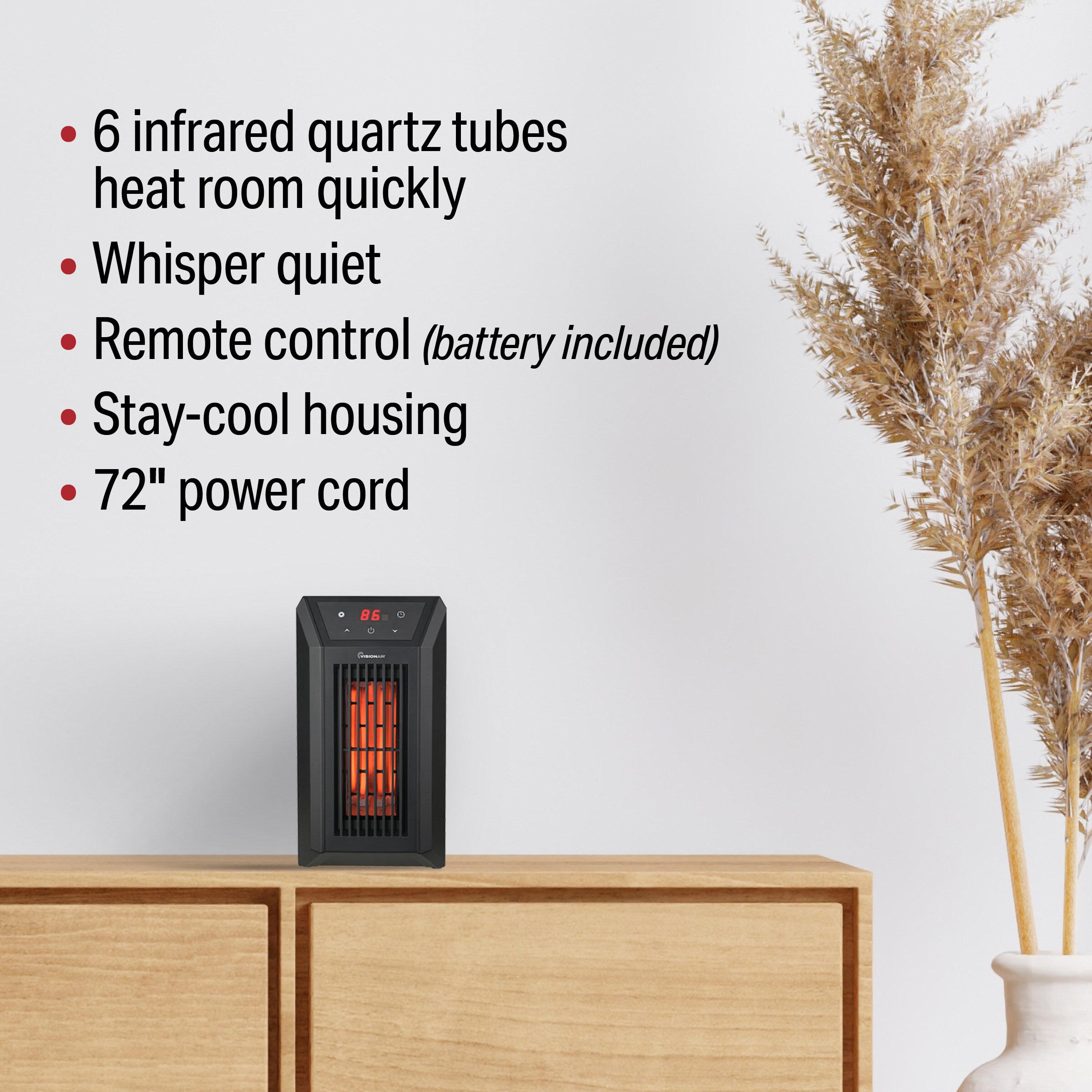VisionAir 1VAHQT13 Portable-Electric-Heat - View #4