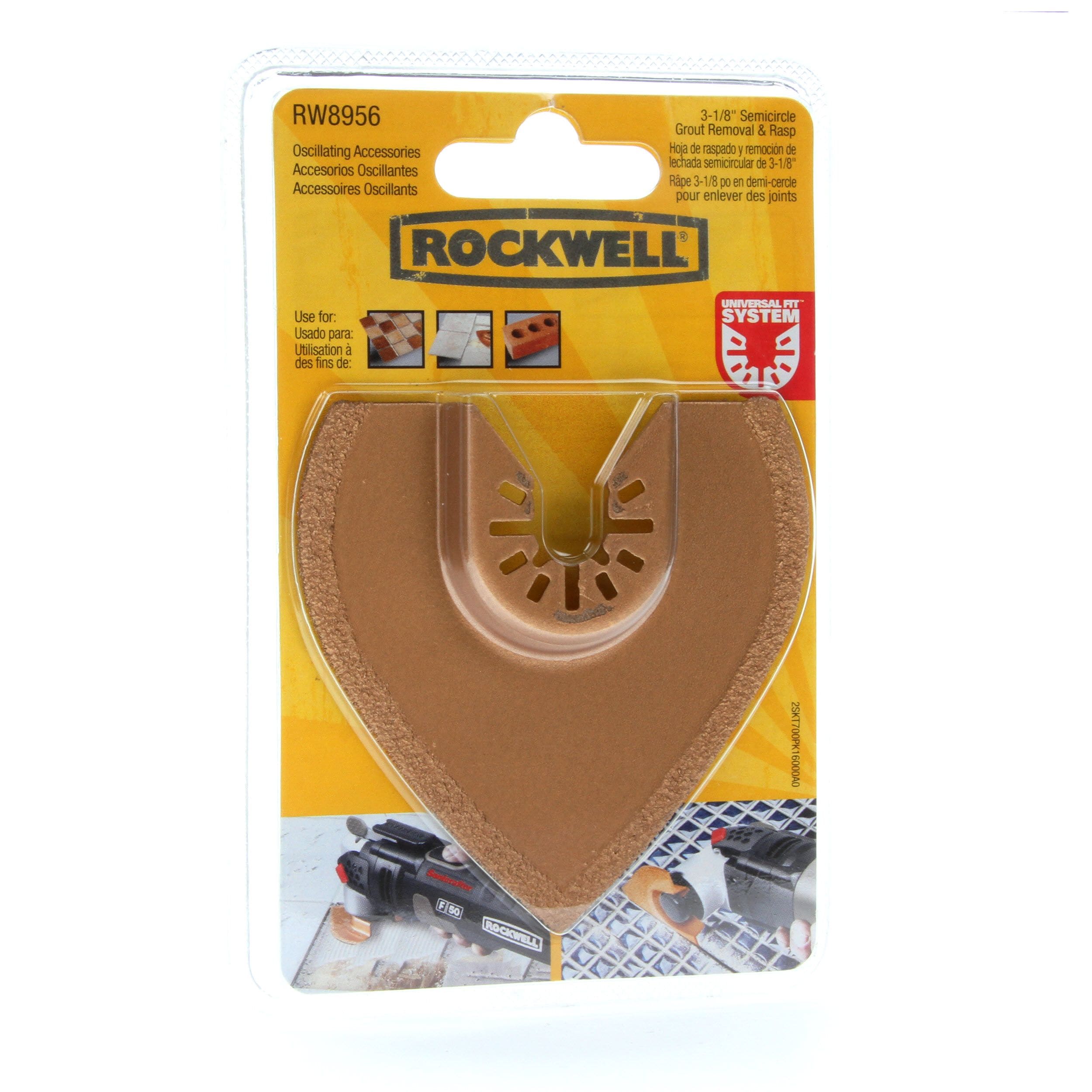 3pk 2-1/2" Segmented Recessed Grout Carbide Rasp Fein Rockwell Oscillating 