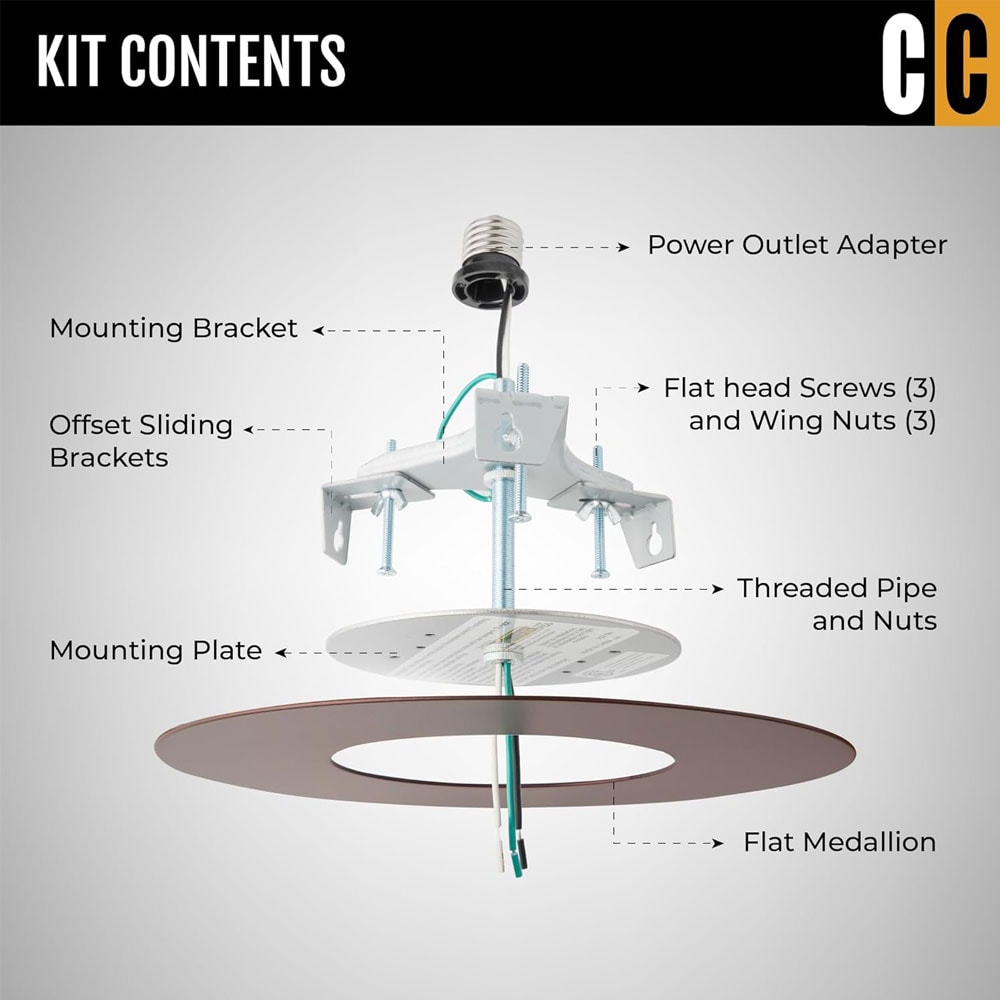 The Can Converter R56-RMF-ORB Recessed-Kits - View #2