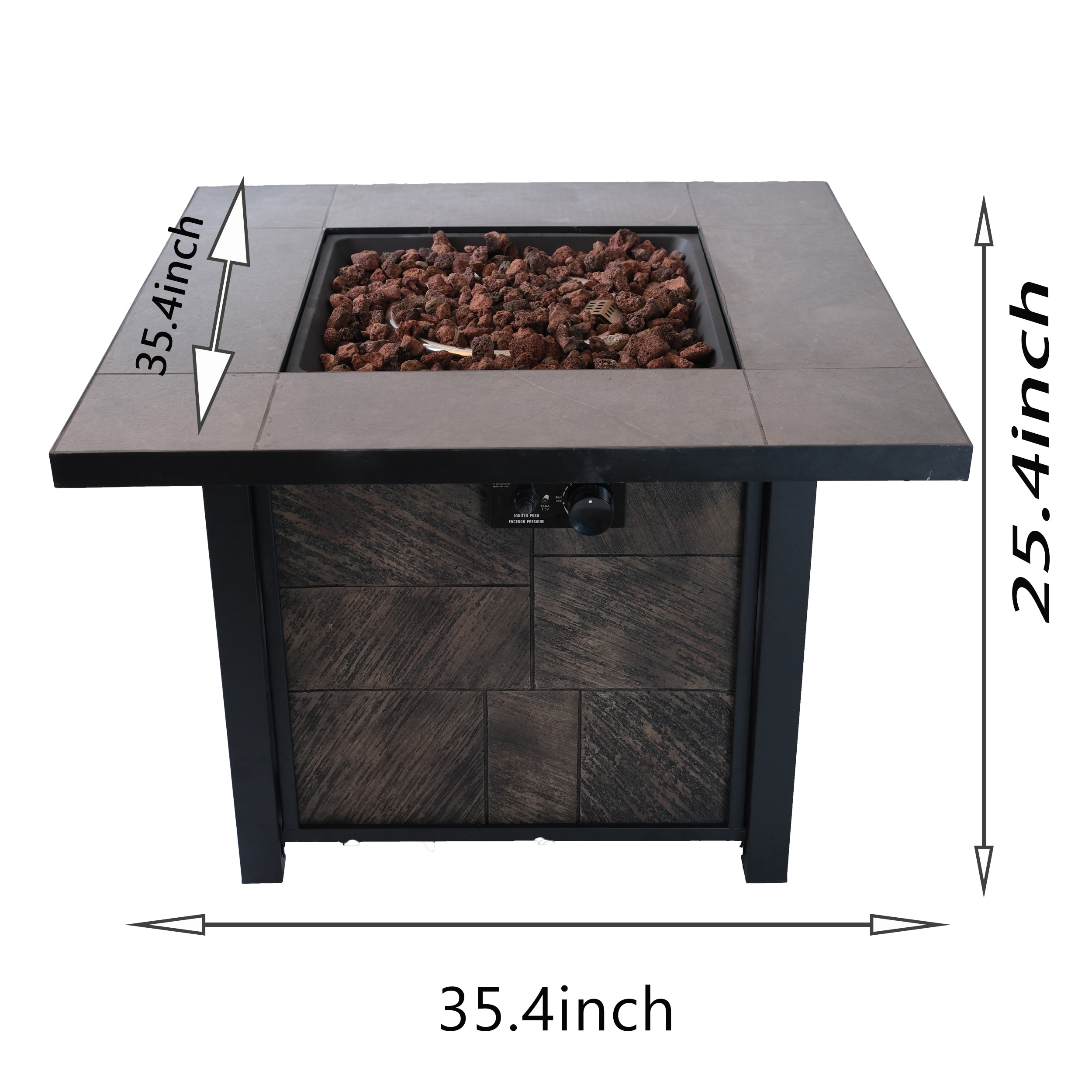GDFStudio 326189 Outdoor-Gas-Firepits - View #8