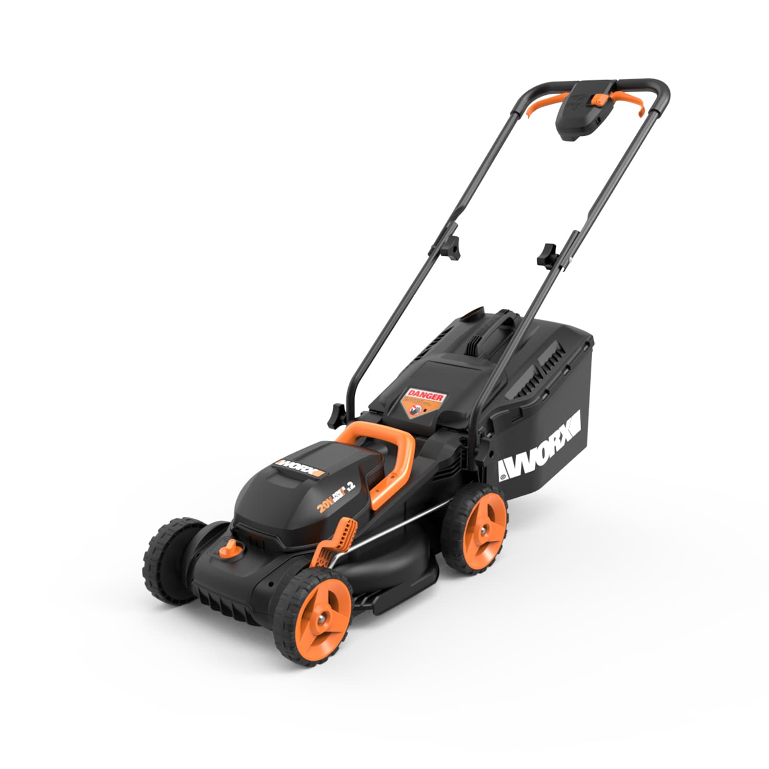 WORX Power Share 40-volt Max 14-in Cordless Push Lawn Mower (Battery and  Charger Not Included) in the Cordless Electric Push Lawn Mowers department  at