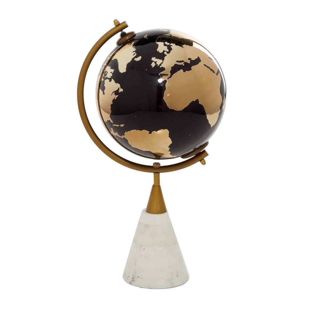 Grayson Lane 28572 Gold Ceramic Modern Decorative globe
