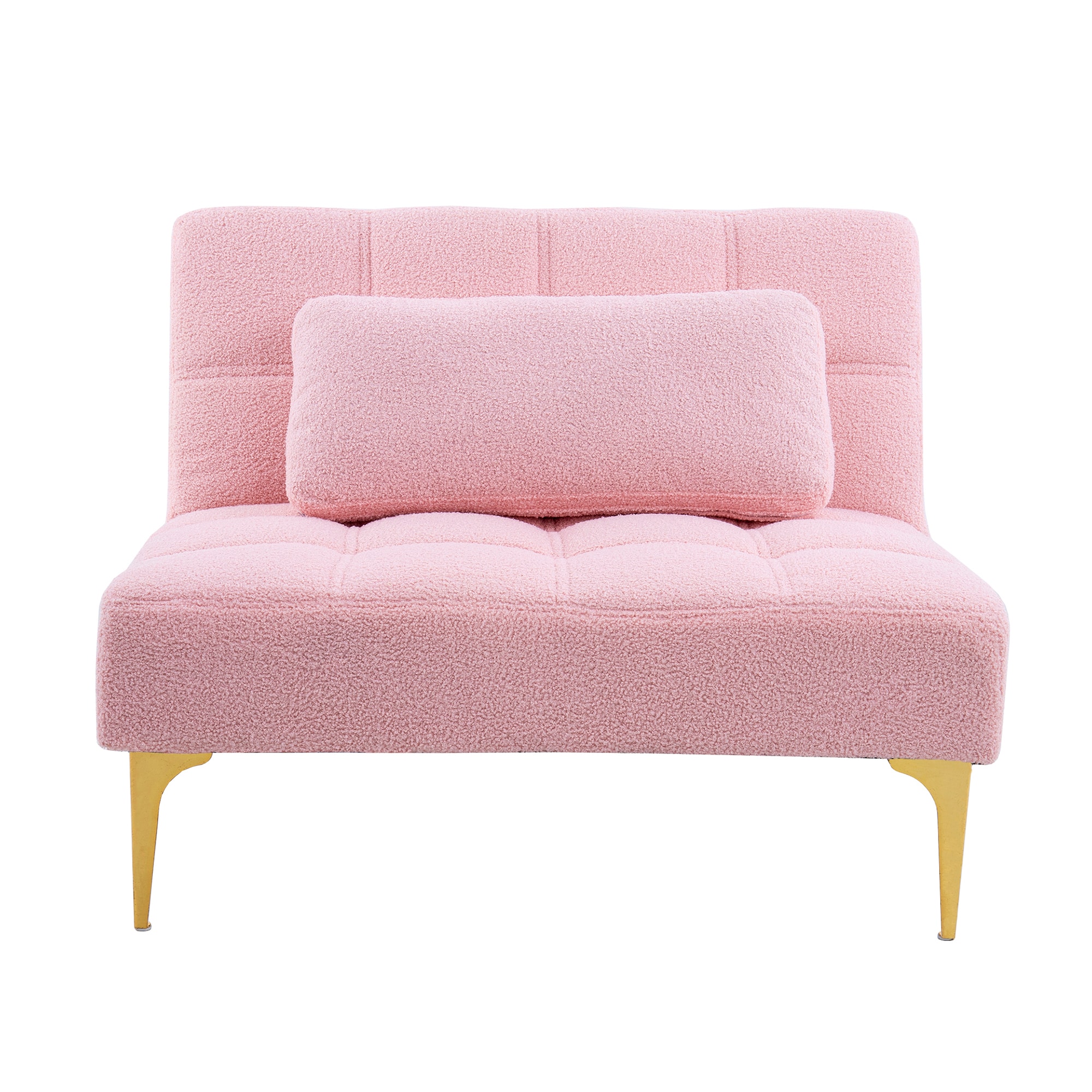 Bybafun YC5200026 Pink Contemporary/Modern Polyester Futon