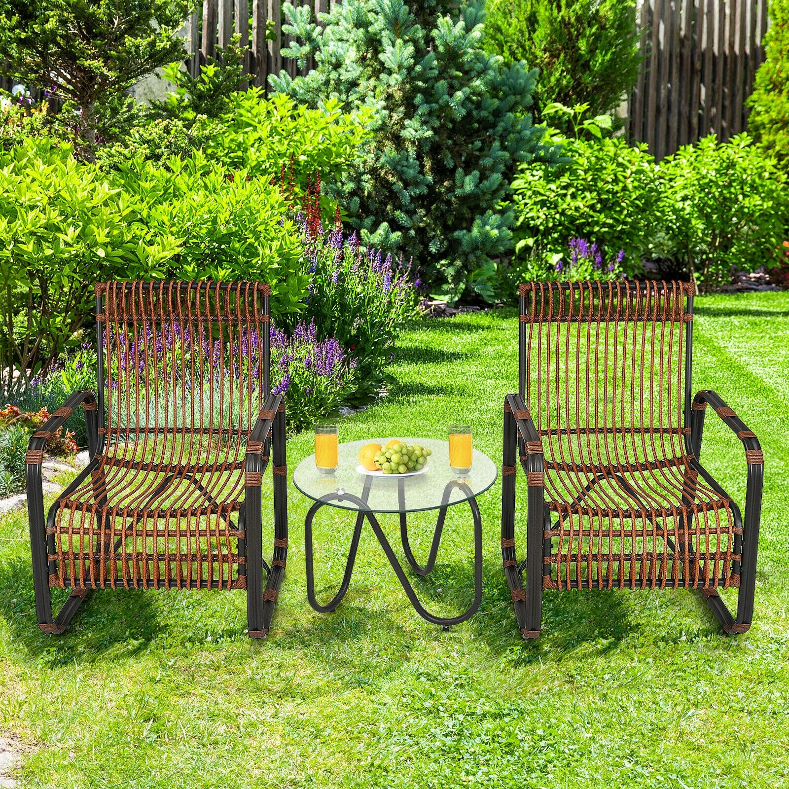 Forclover HBV-HW644 Patio-Conversation-Sets - View #2