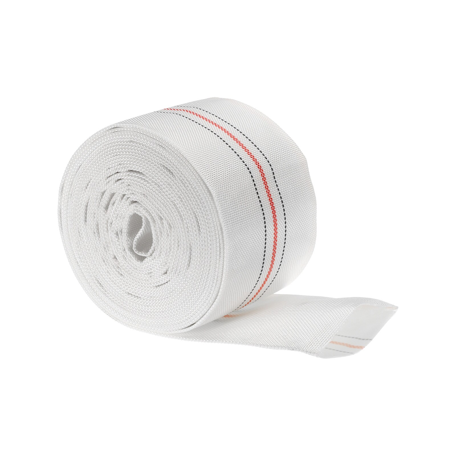 PATIKIL 2 Inch ID 49ft Lightweight Backwash Hose Lay Flat Reinforced Discharge PVC Hose 0.8MPa for Swimming Pool