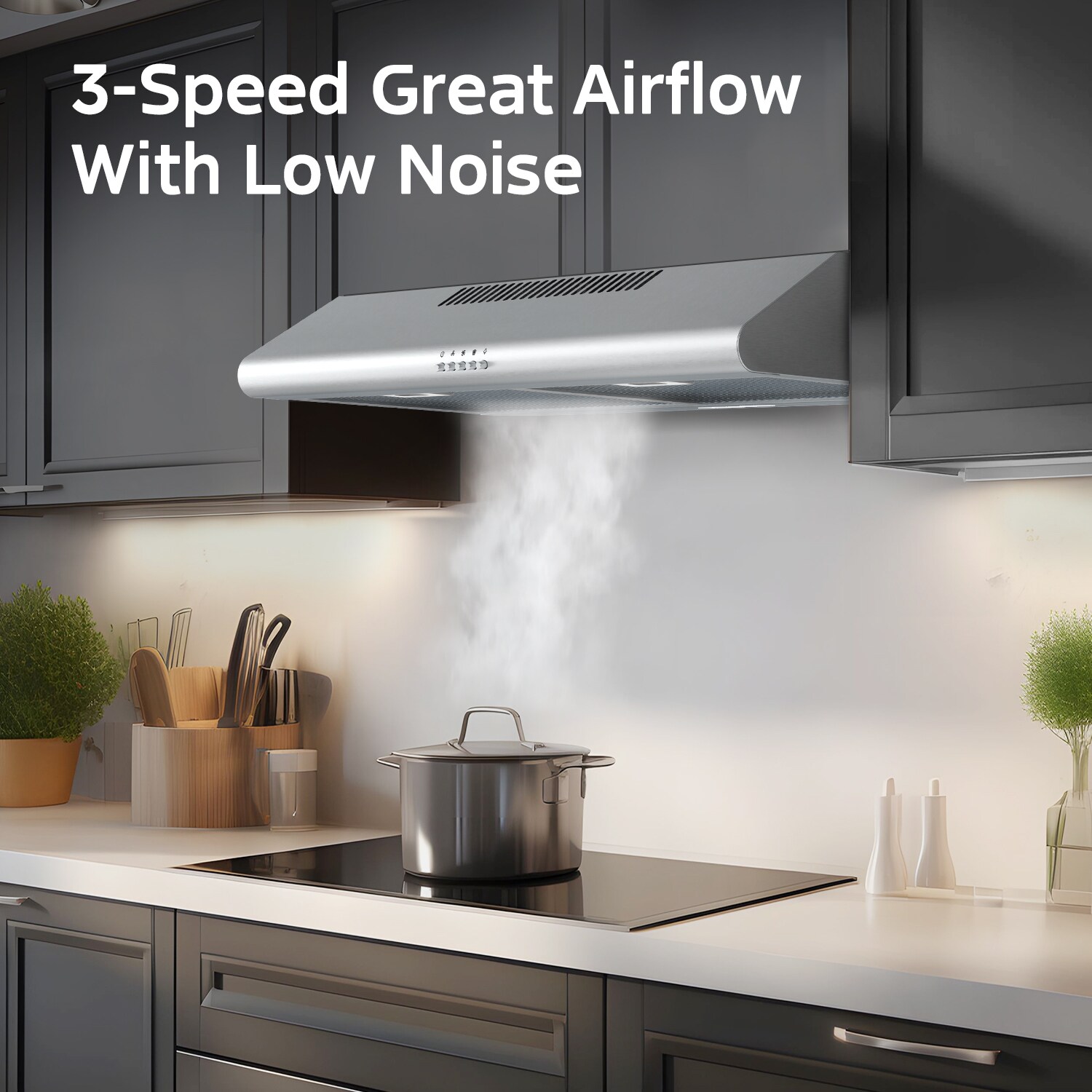 Midea MVU30W4AST Undercabinet-Range-Hoods - View #2