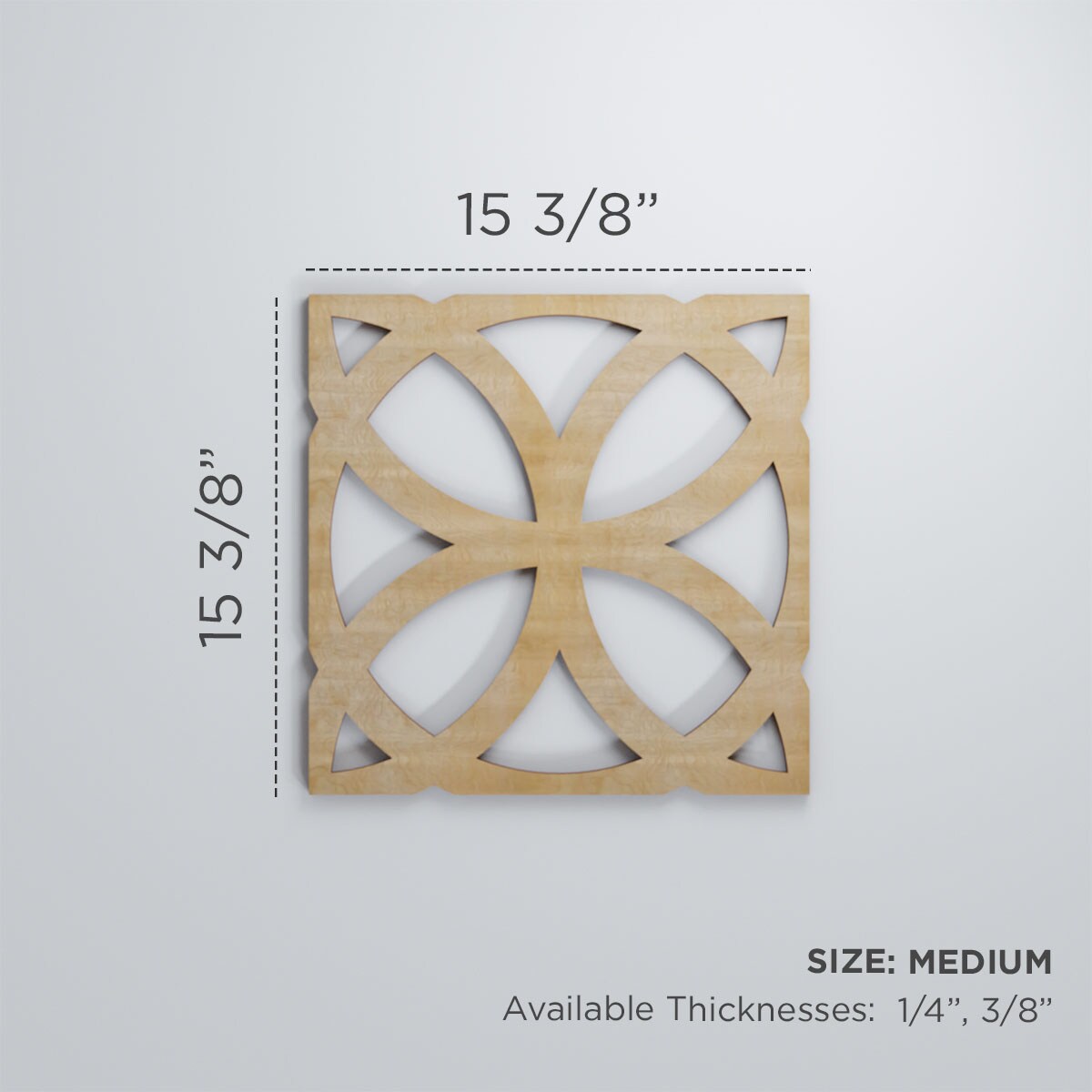 Ekena Millwork WALW16X16X0375DVNBI Wall-Panels - View #3