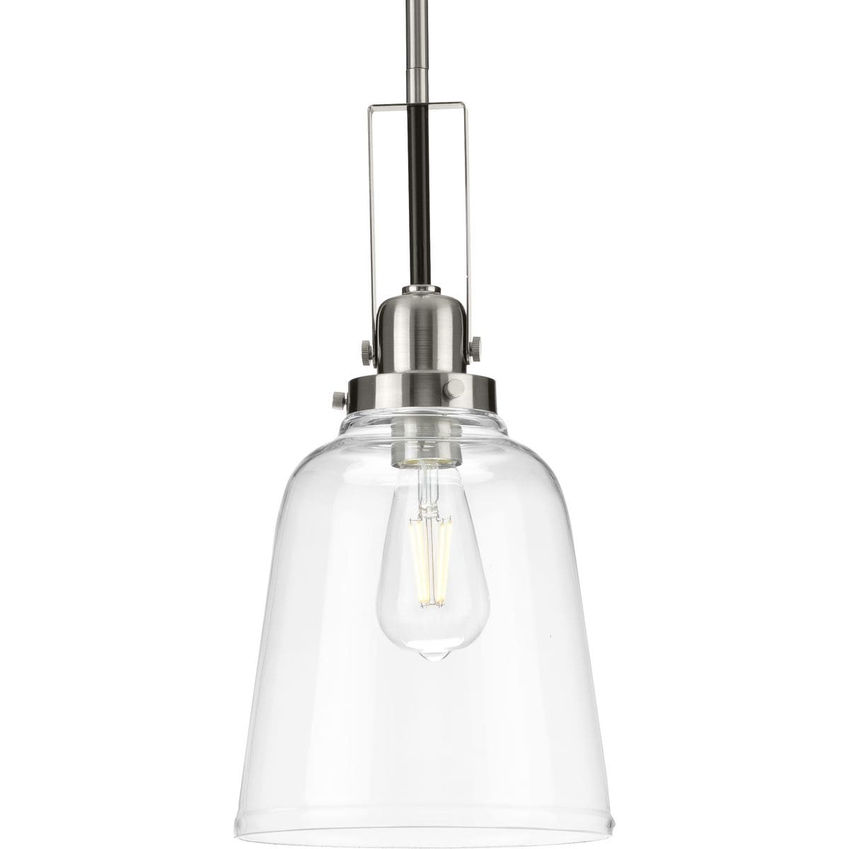 brushed nickel pendant light lowes