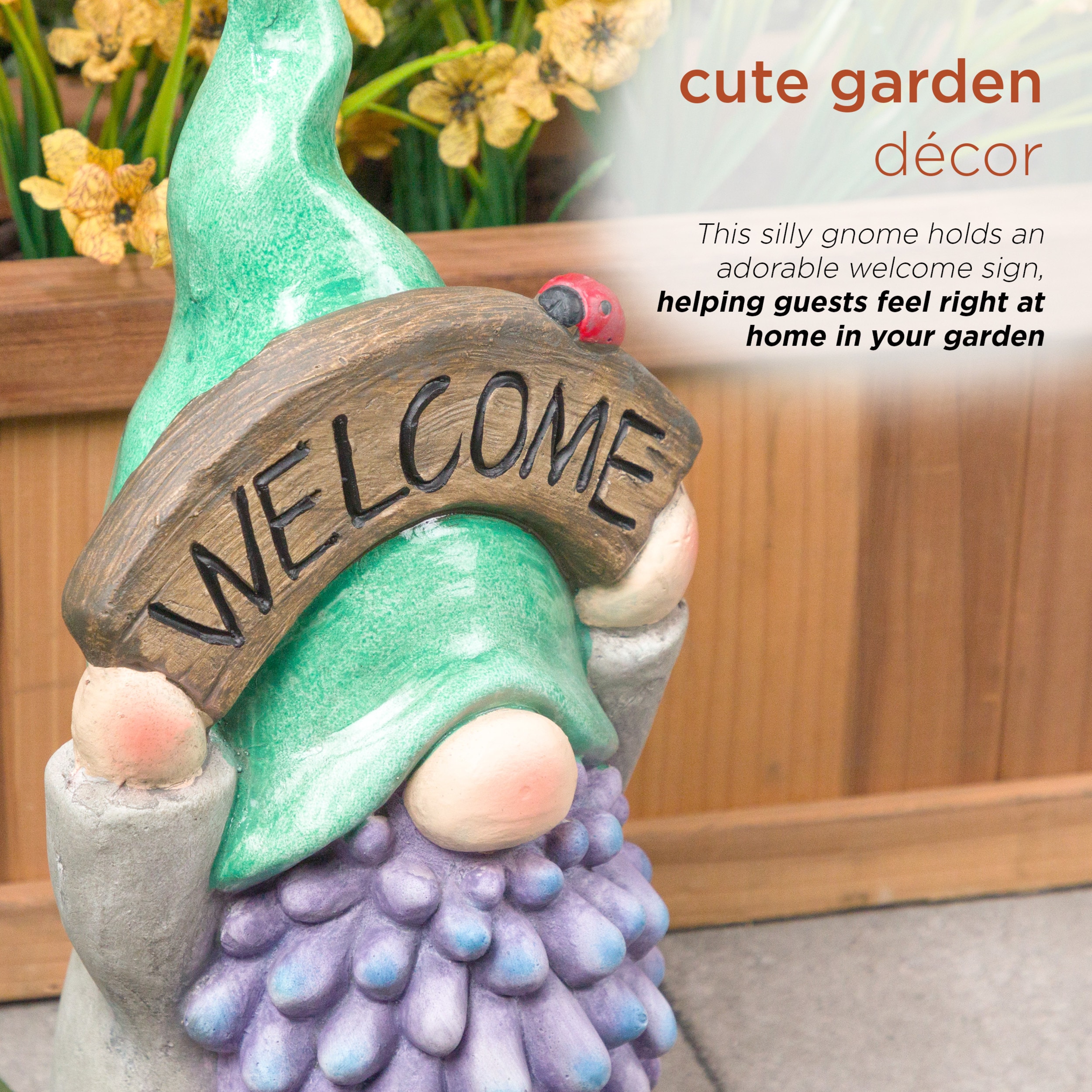 Alpine Corporation QWR1470 Garden-Statue - View #8