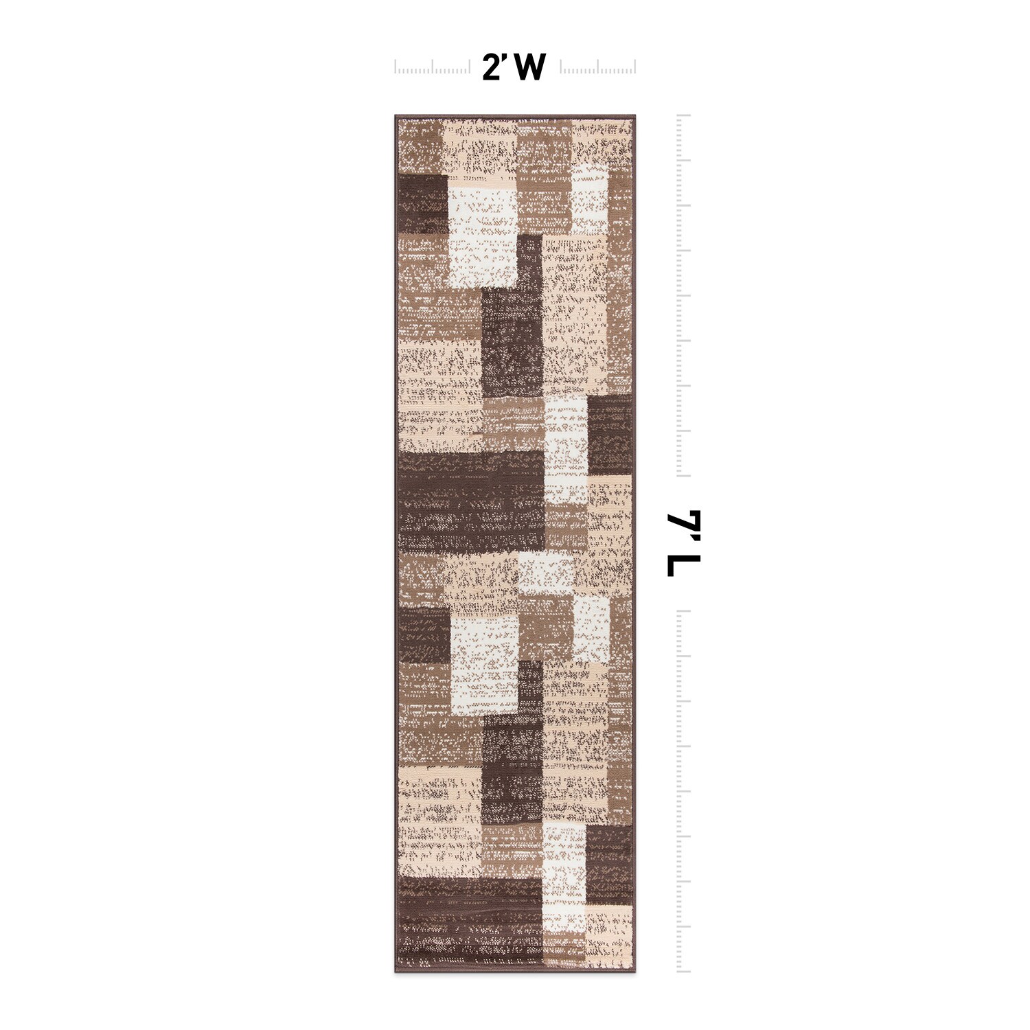World Rug Gallery 3005BROWN2X7 rugs - View #2