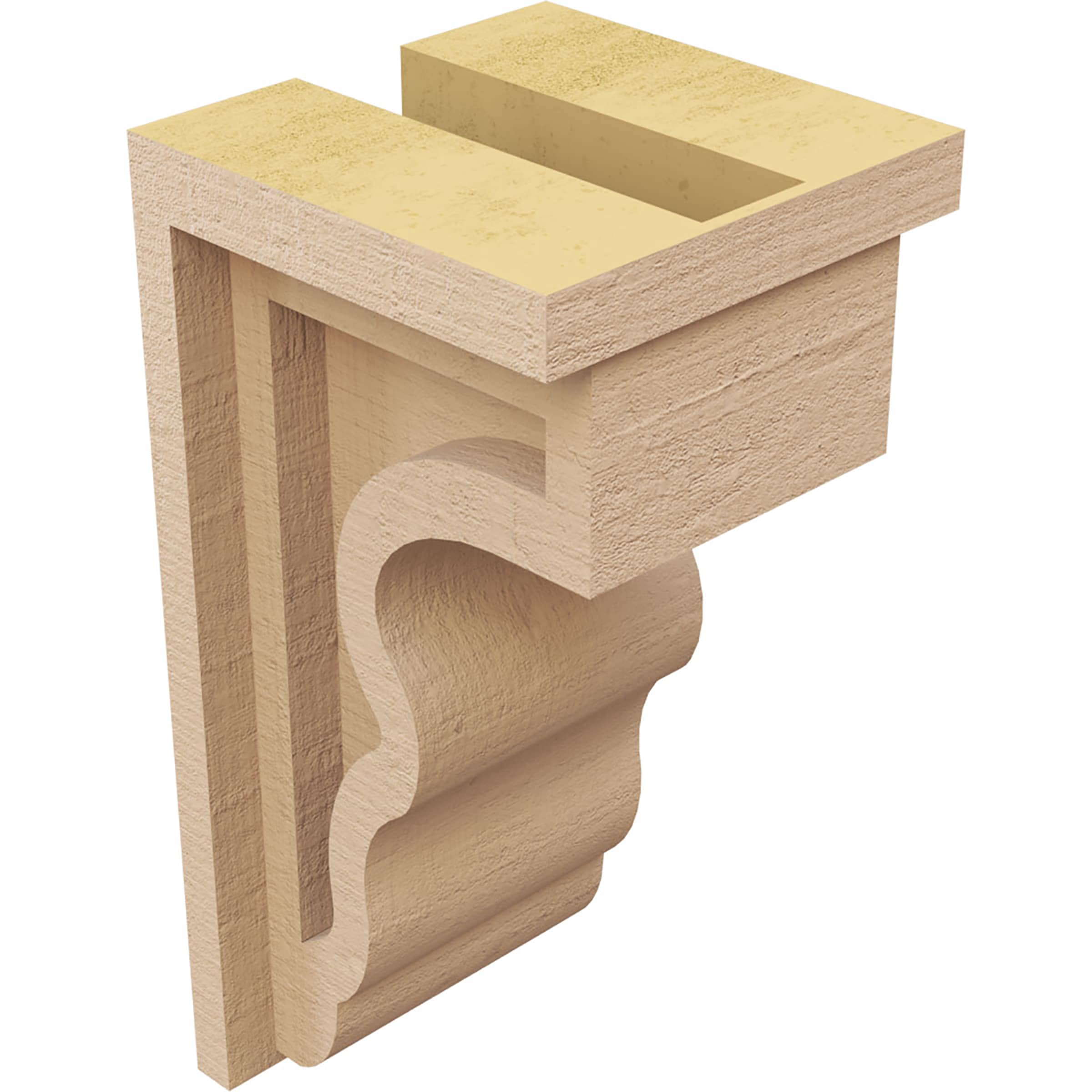 Ekena Millwork CORU04X04X08HLDRCPR corbels - View #5