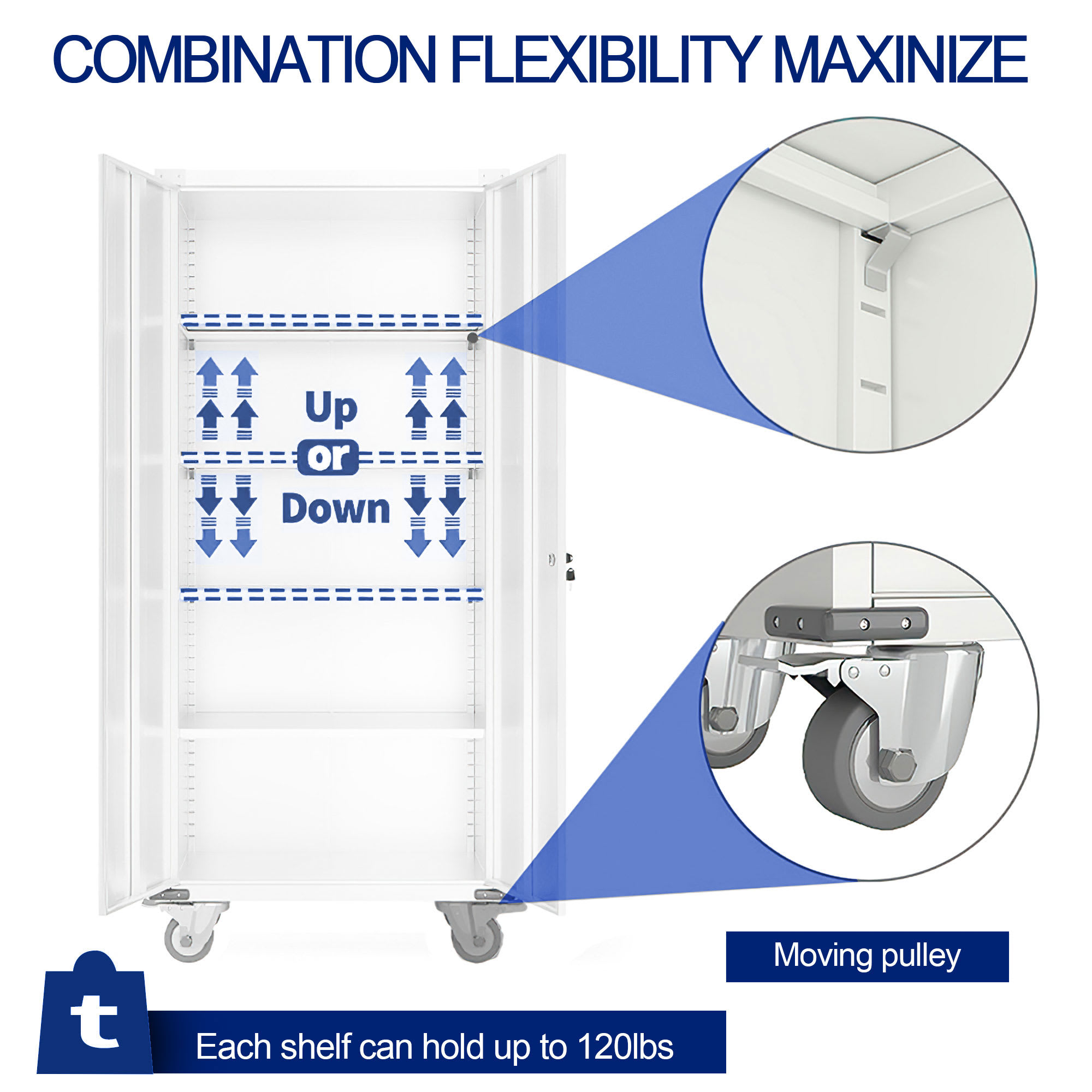AOBABO 327045 Utility-Storage-Cabinets - View #4