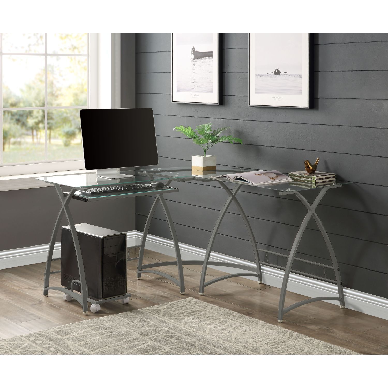 JASMODER OF00041 51.00-in Multiple colors/finishes Modern/Contemporary Writing desk