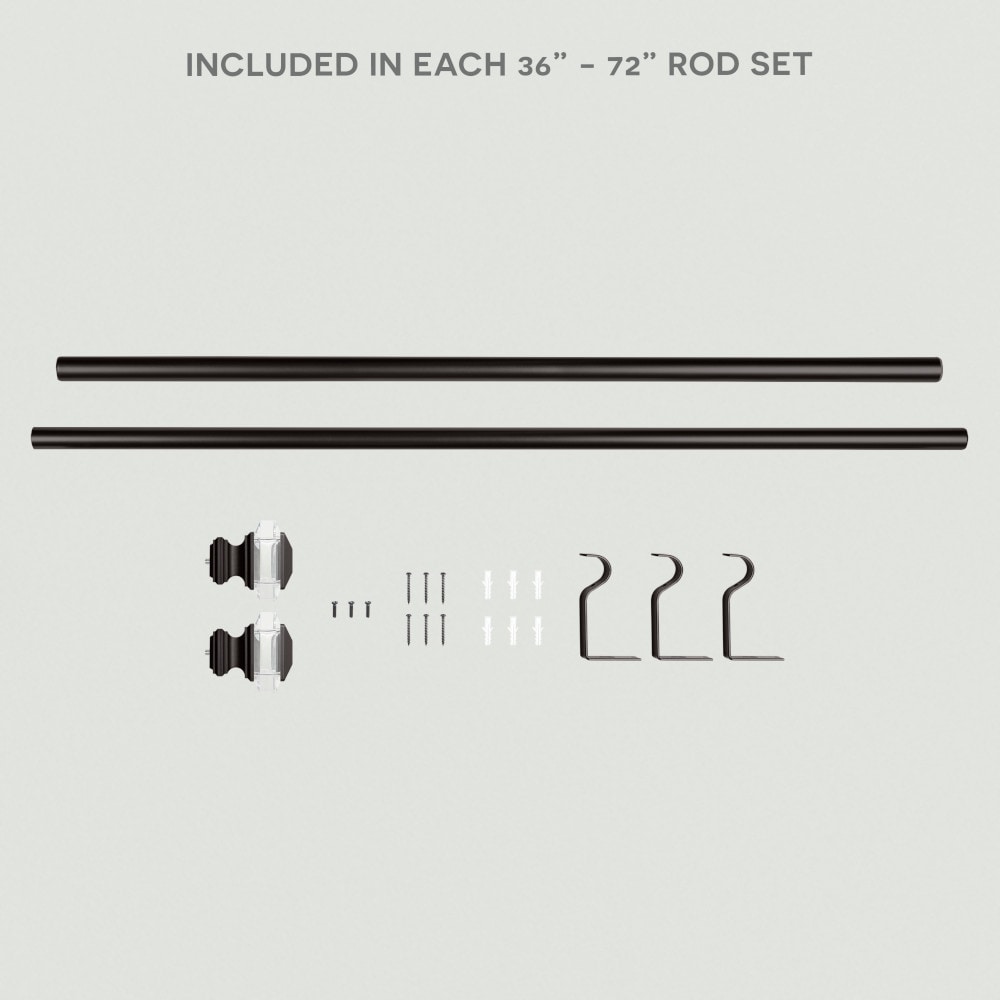 Exclusive Home ER1019-04-3672 Curtain-Rods - View #3