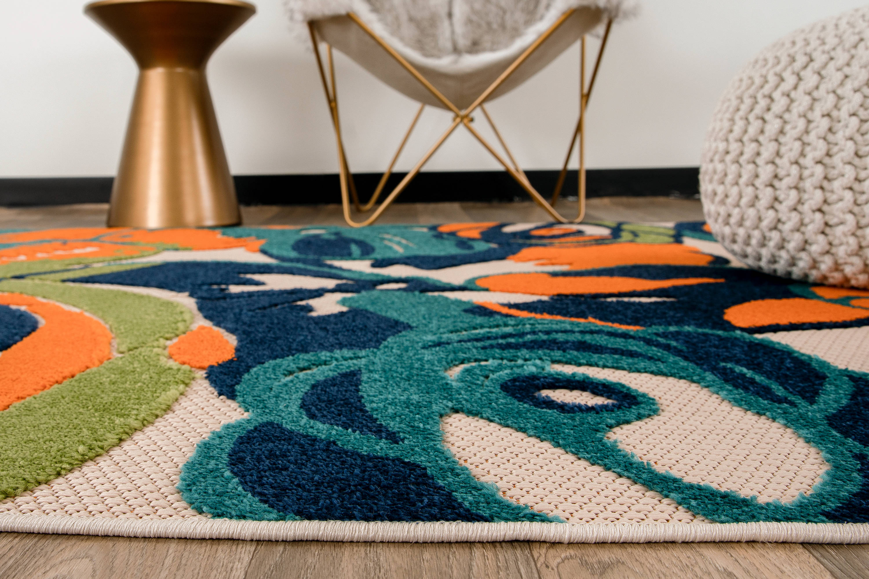 World Rug Gallery 8017MULTI5X7 rugs - View #6