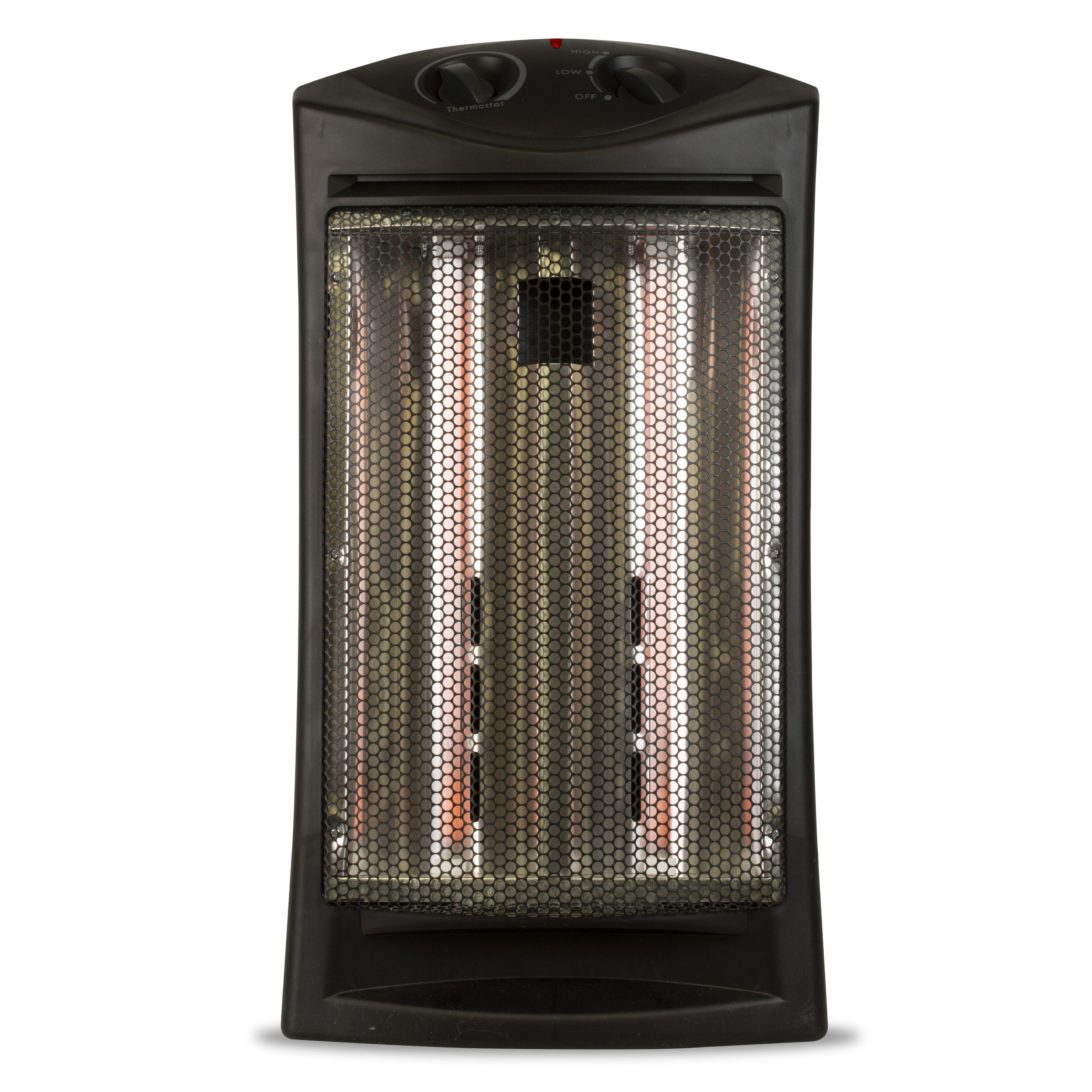 BLACK+DECKER Up to 1500-Watt Infrared Quartz Tower Indoor Electric Space  Heater with Thermostat at