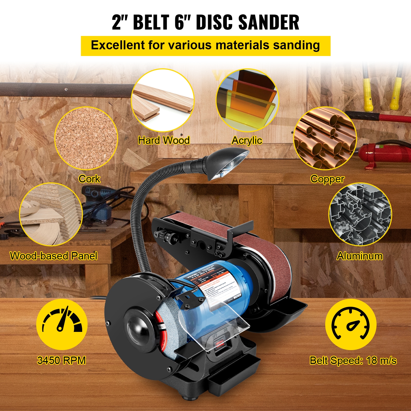 VEVOR SDJ375WTS00000001V1 Cordless-Grinders - View #8