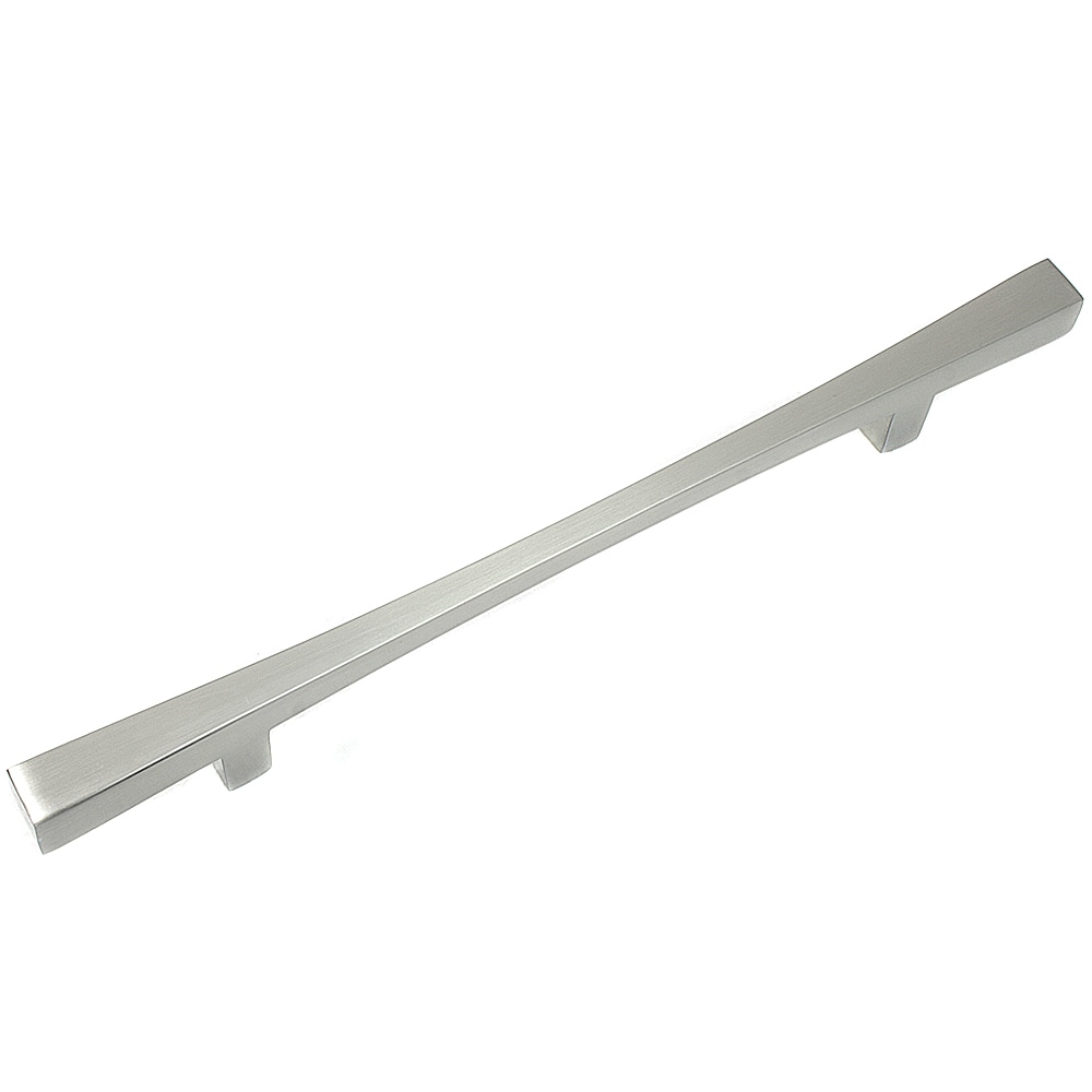 MNG Hardware 19728 Savanna 6-5/16-in , 160mm Center to Center Satin Nickel Rectangular Handle