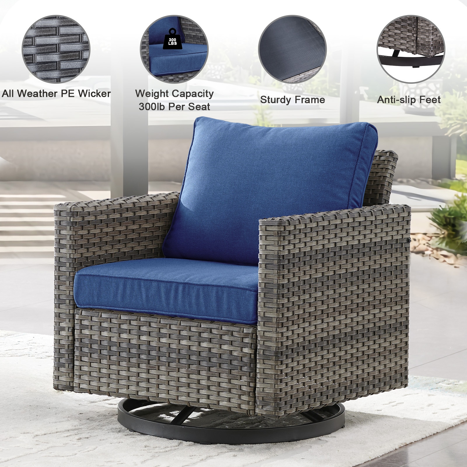 Rilyson FS069-1X2 Patio-Chairs - View #5