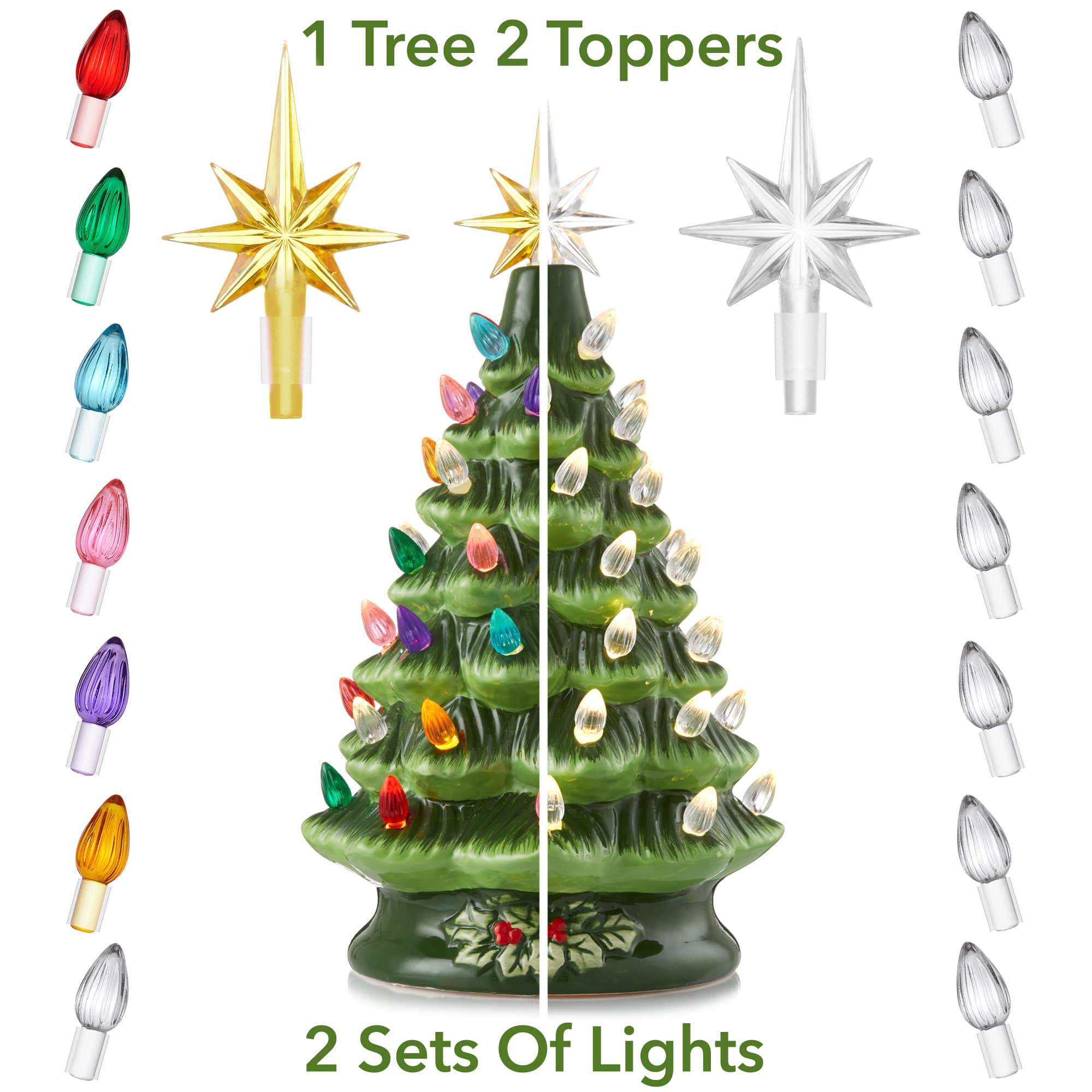 Casafield SZN-TR-9122-GRN Artificial-Christmas-Trees - View #2