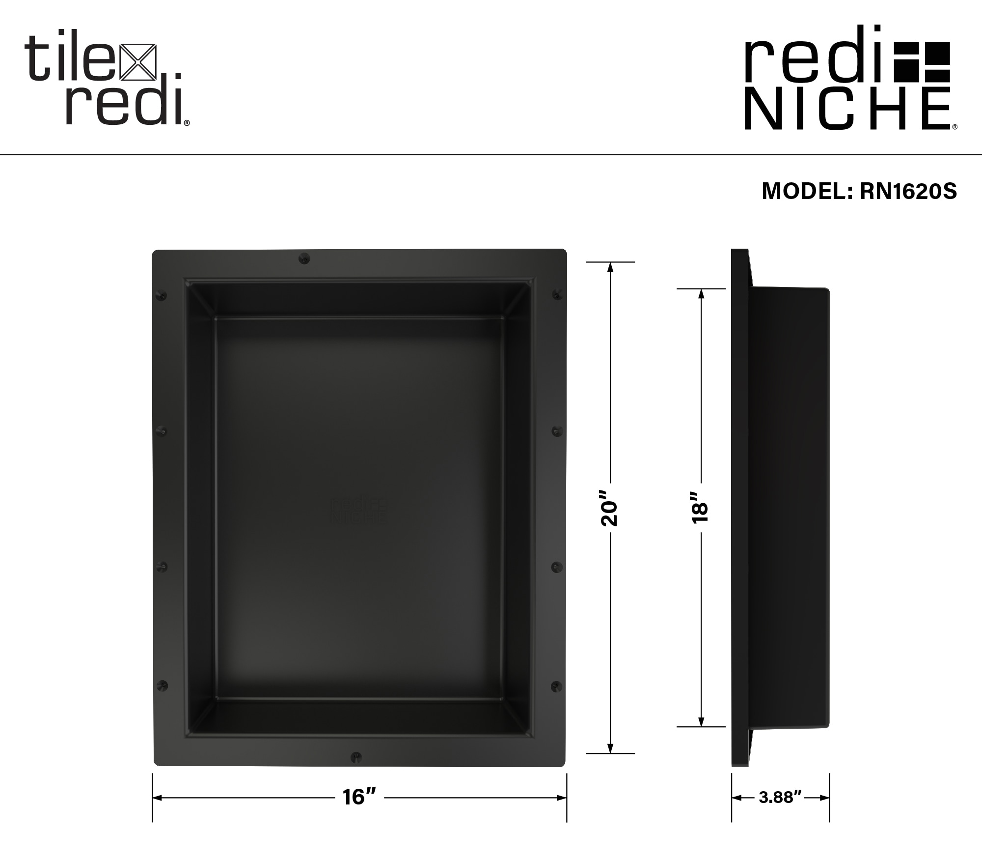 Tile Redi RN1620S-BI Shower-Accessories - View #4
