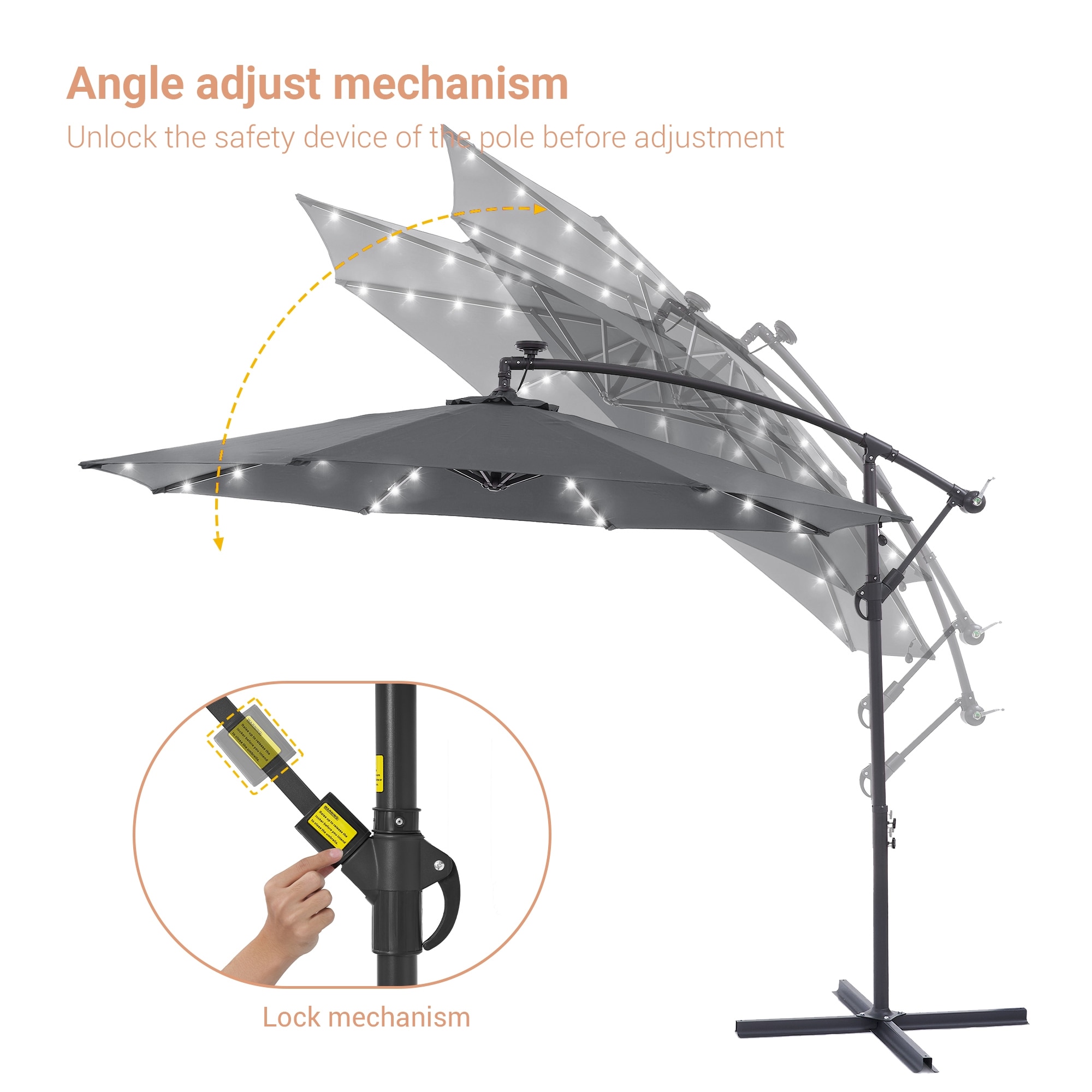 ACEGOSES LW-ROF-34A-LED Umbrellas-2 - View #4