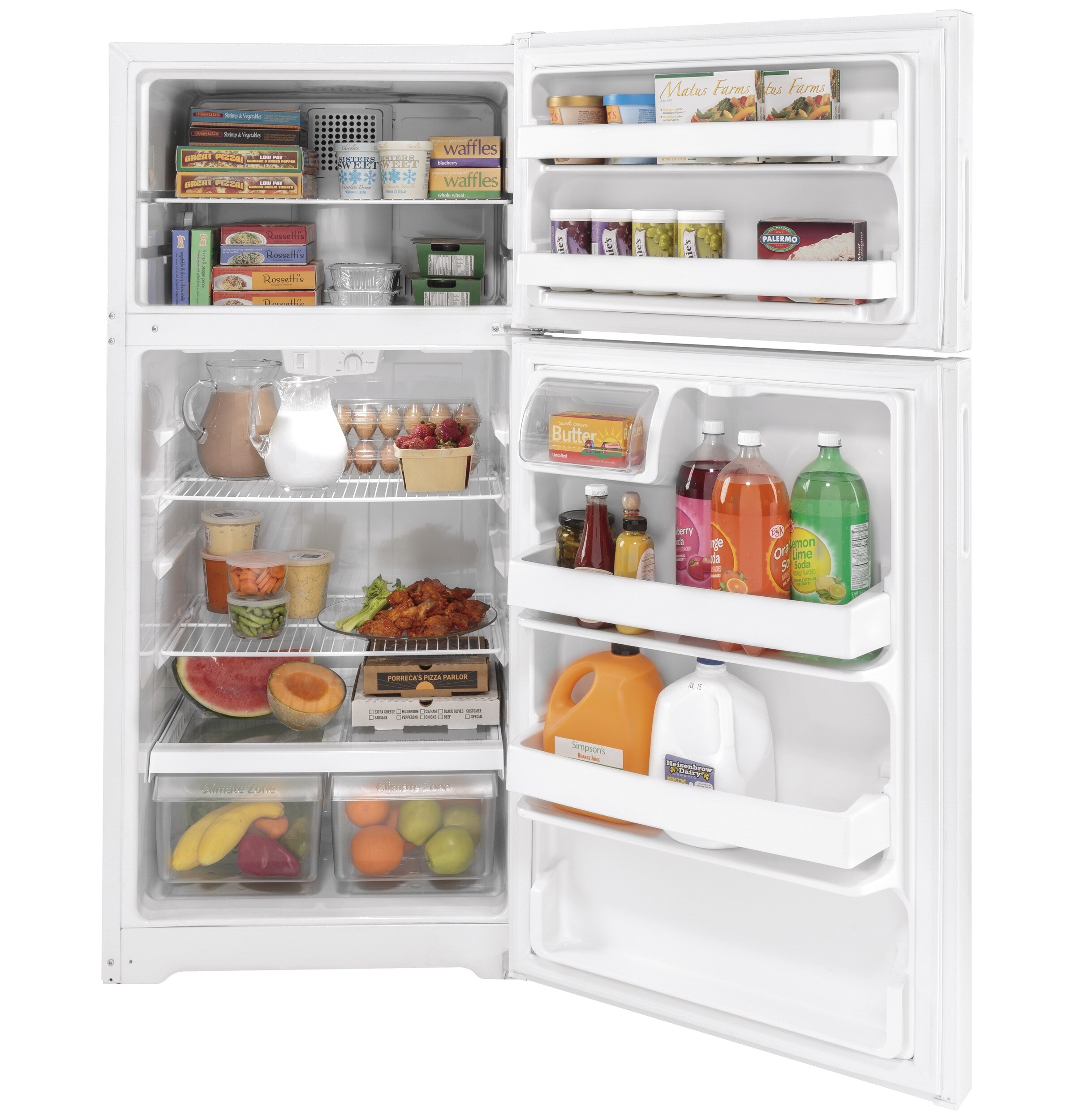 hotpoint white refrigerator