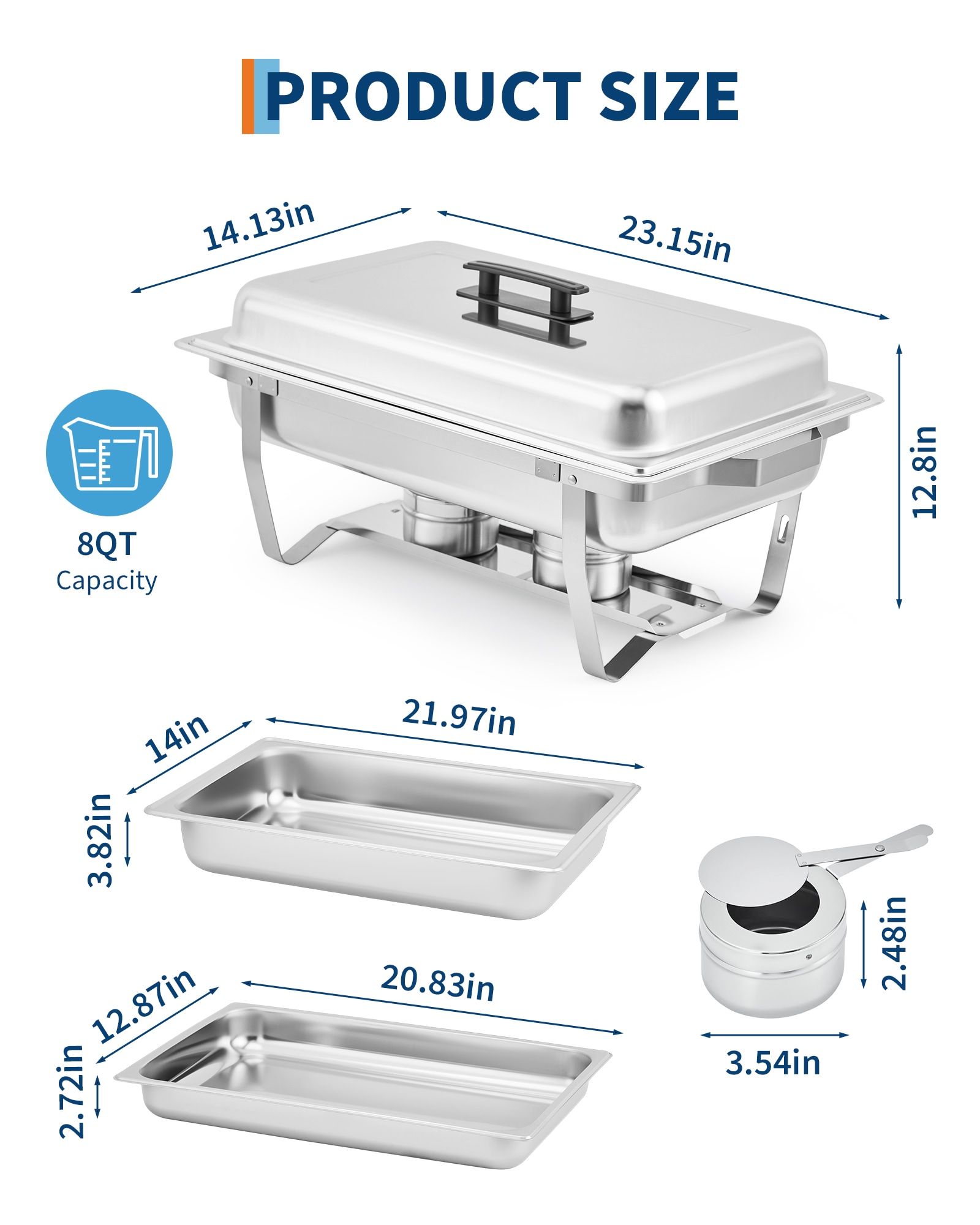 Garvee GGL-PLS-339VW6HU Buffet-Servers - View #2