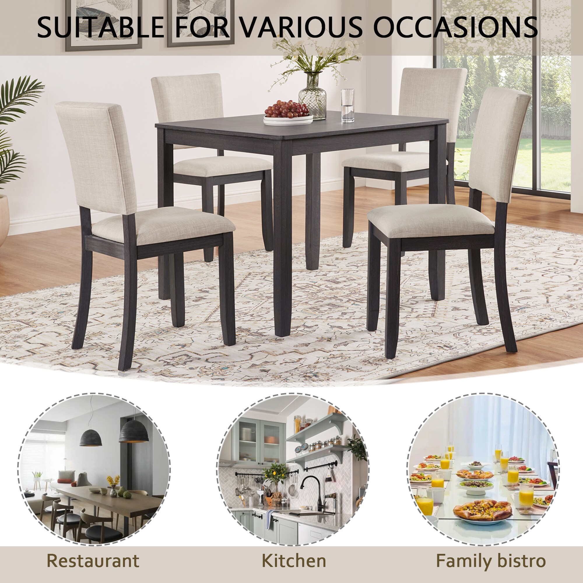 LOVMOR SF-H-W1998S00081 Dining-Sets - View #3