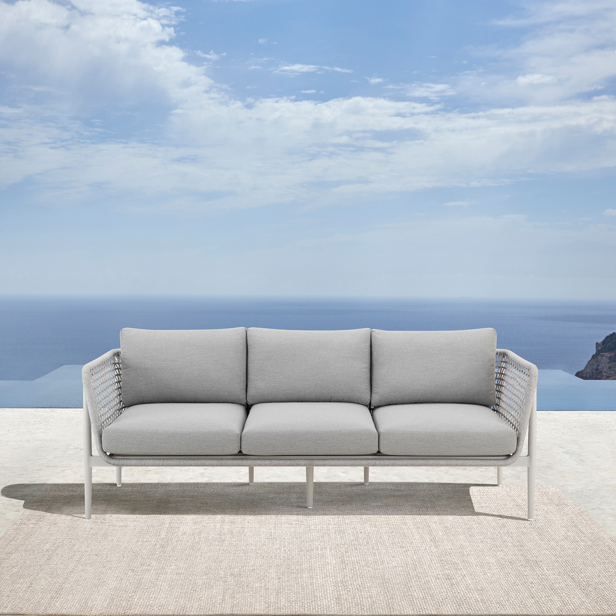 Armen Living LCRHSOLGRY Patio-Sofas-Daybeds - View #9